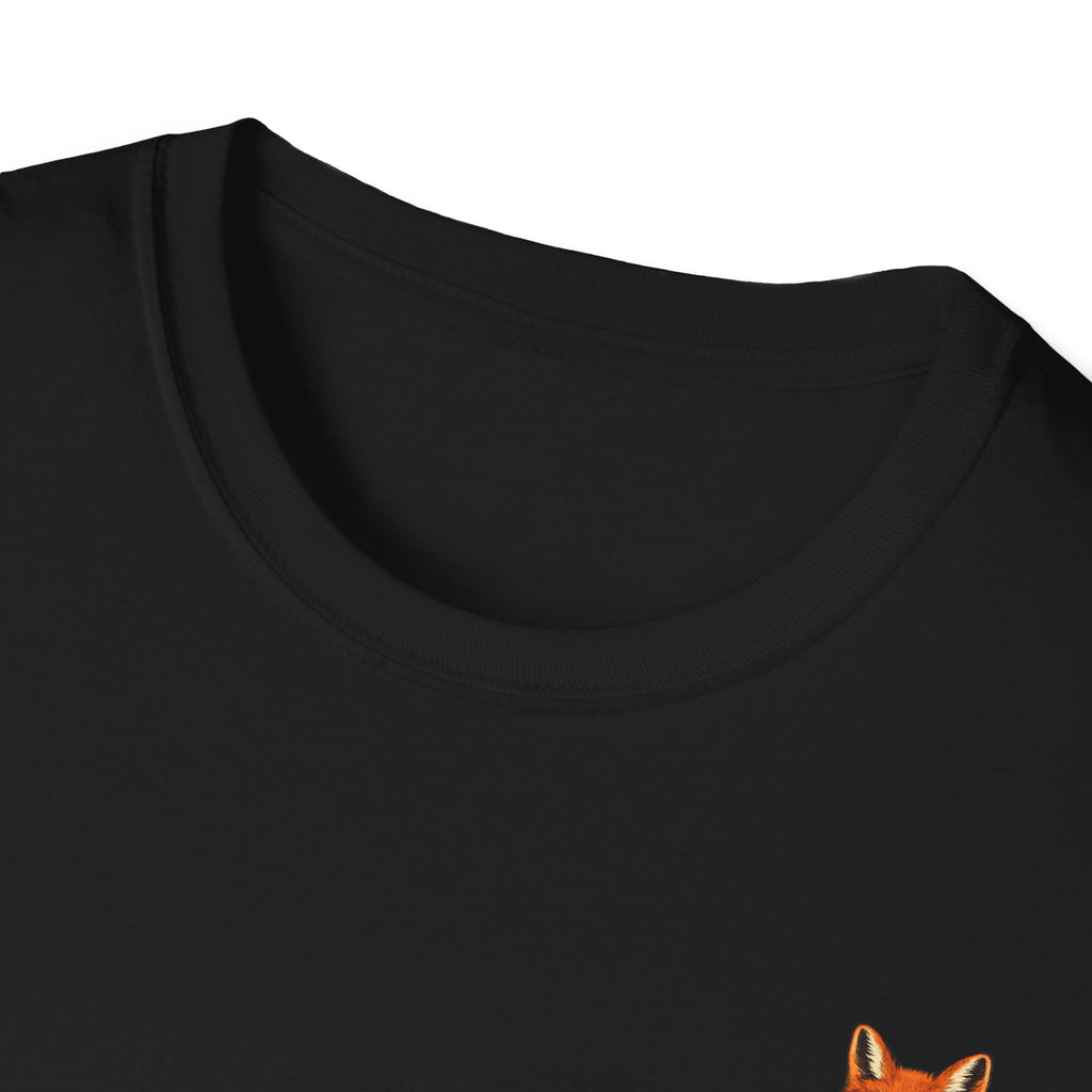 Fox Crest T-Shirt — Vintage Gentleman Fox Back Print