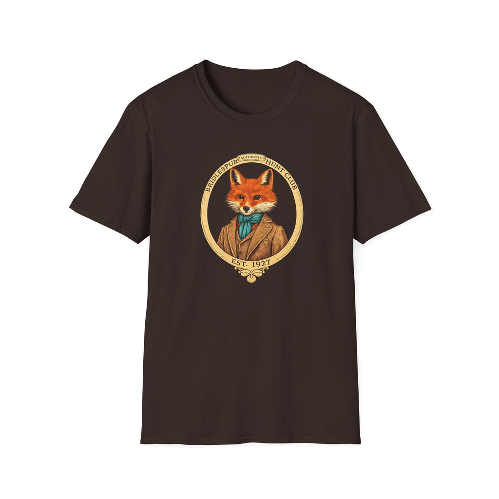 T‑Shirt — Vintage Dressed Fox Illustration (Est. 1921)