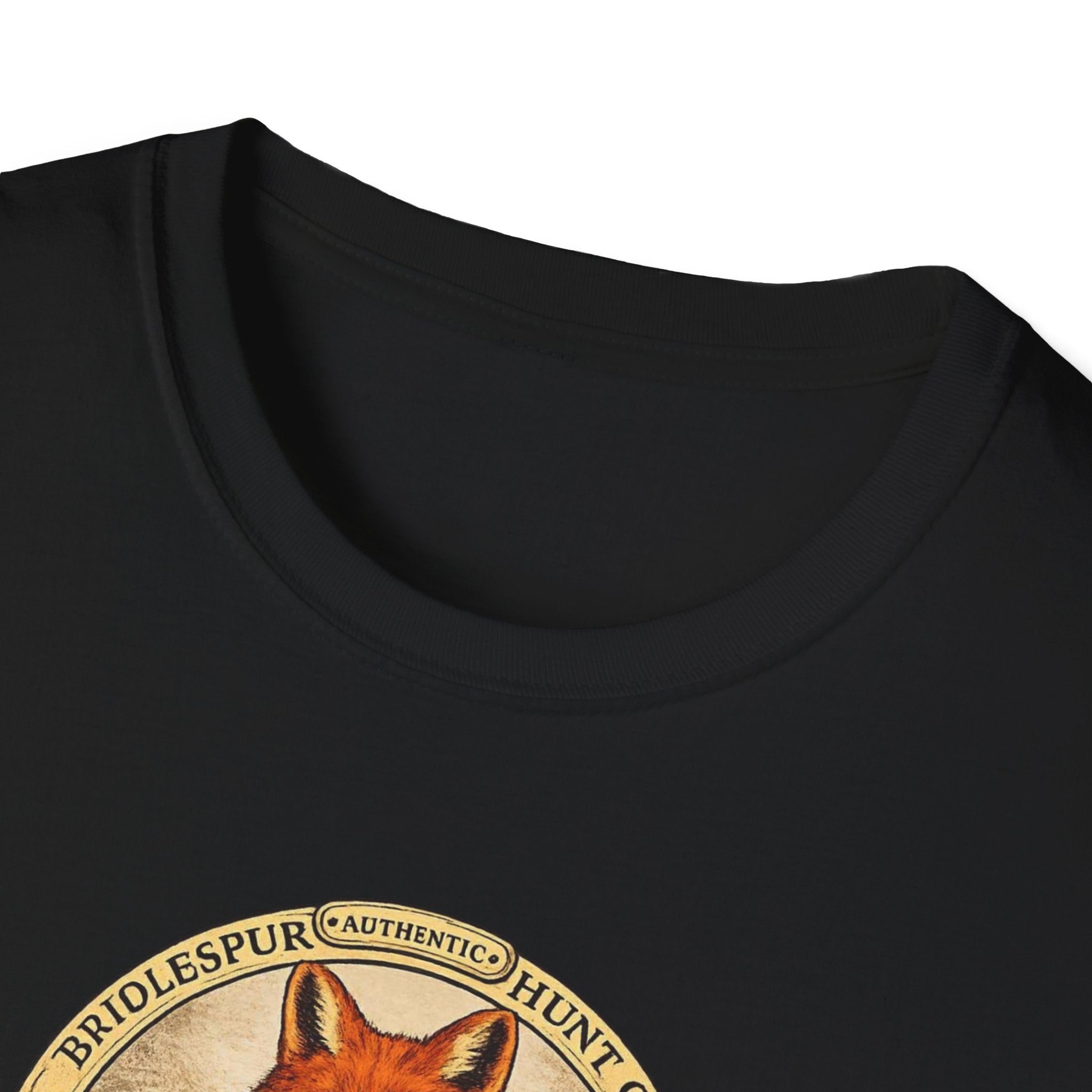 T-Shirt — "Stirrup Cup" Rustic Fox Tee