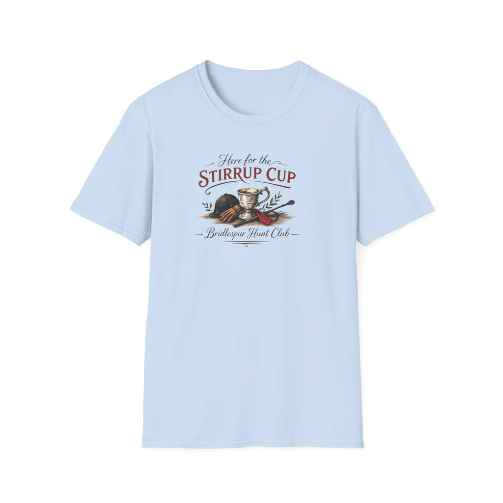 T-Shirt — 'Time for the Stirrup Cup' Fox & Hound Field Shirt