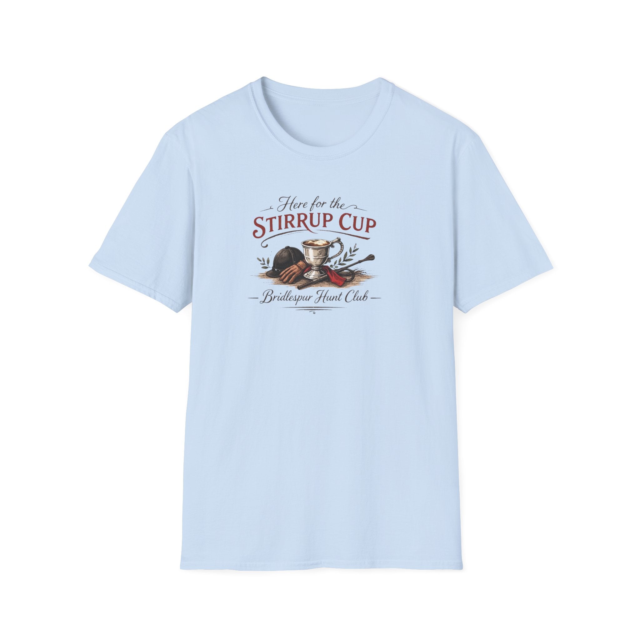 T-Shirt — 'Time for the Stirrup Cup' Fox & Hound Field Shirt