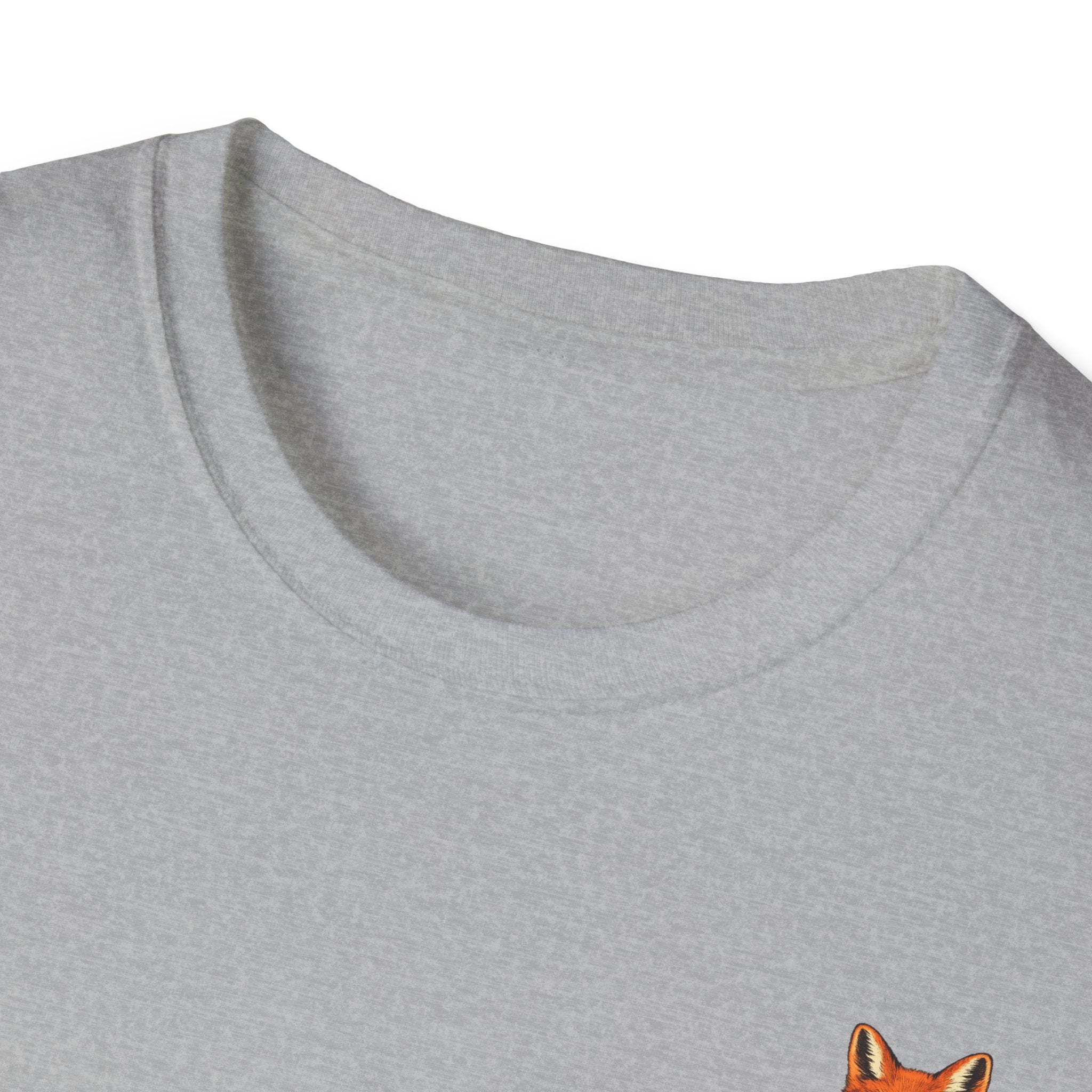 Fox Crest T-Shirt — Vintage Gentleman Fox Back Print