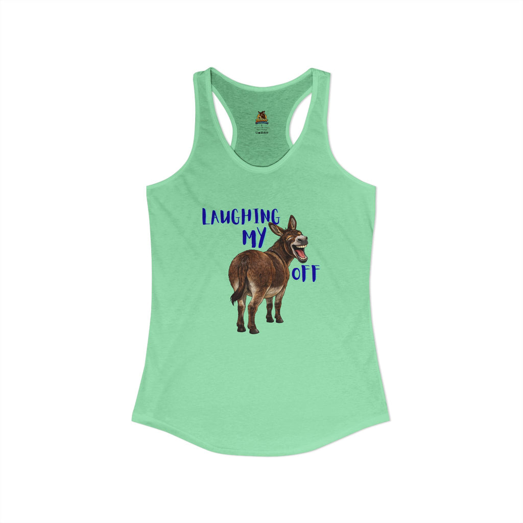 Women's Racerback Tank LMAO