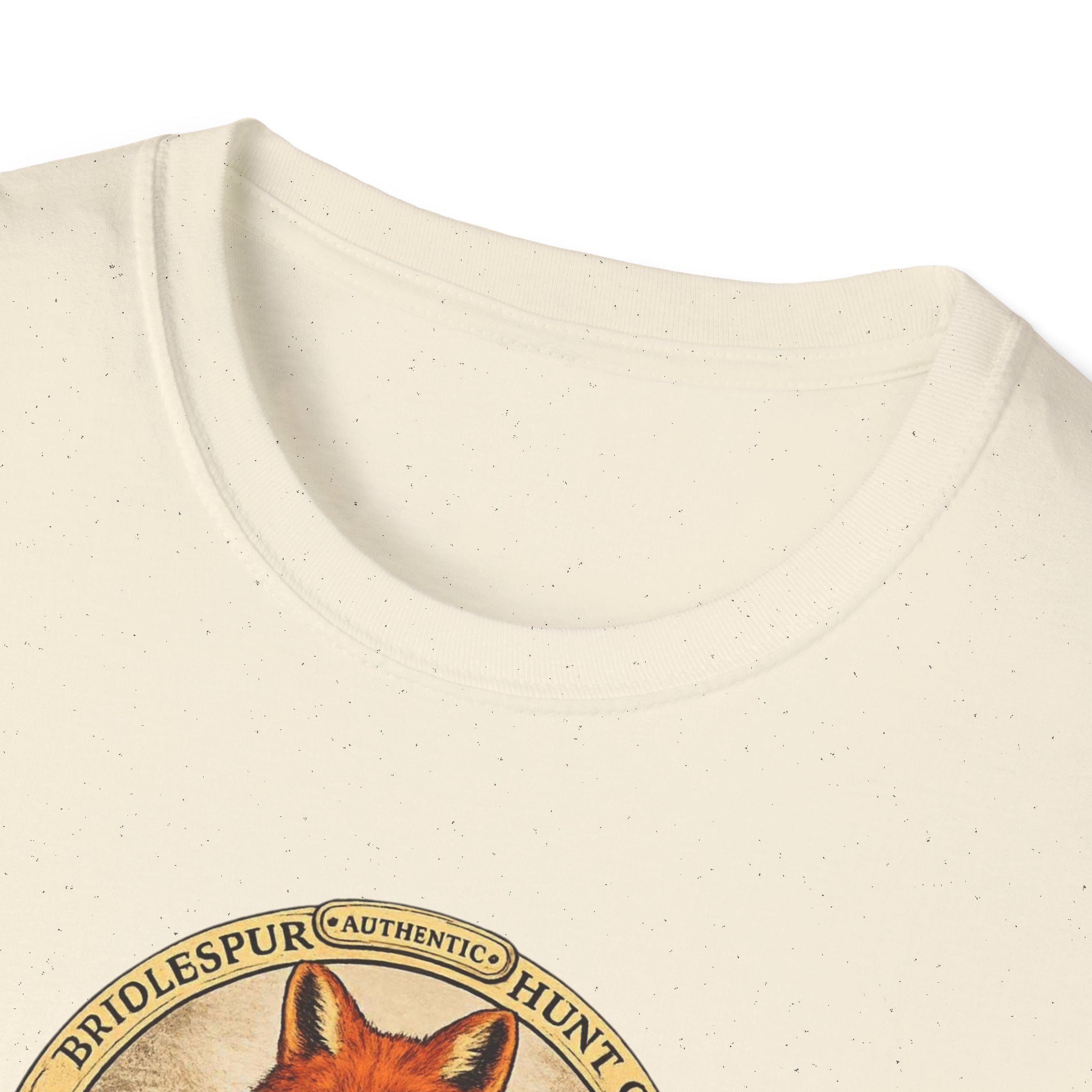 T-Shirt — "Stirrup Cup" Rustic Fox Tee
