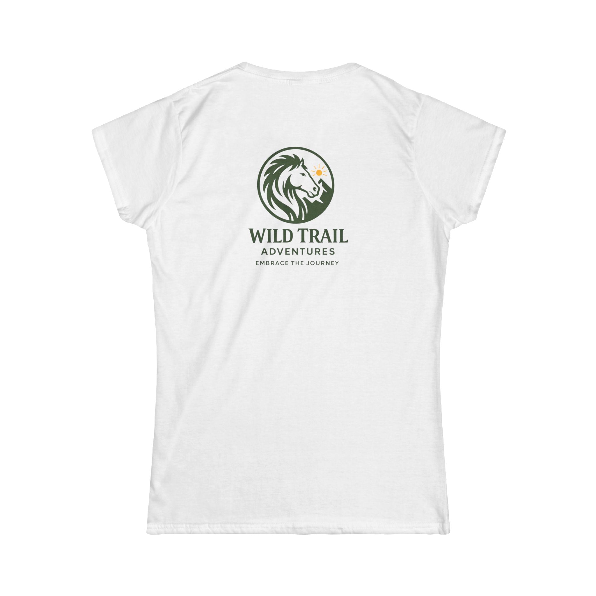 Women's Tee — Wild Trail Adventures Logo