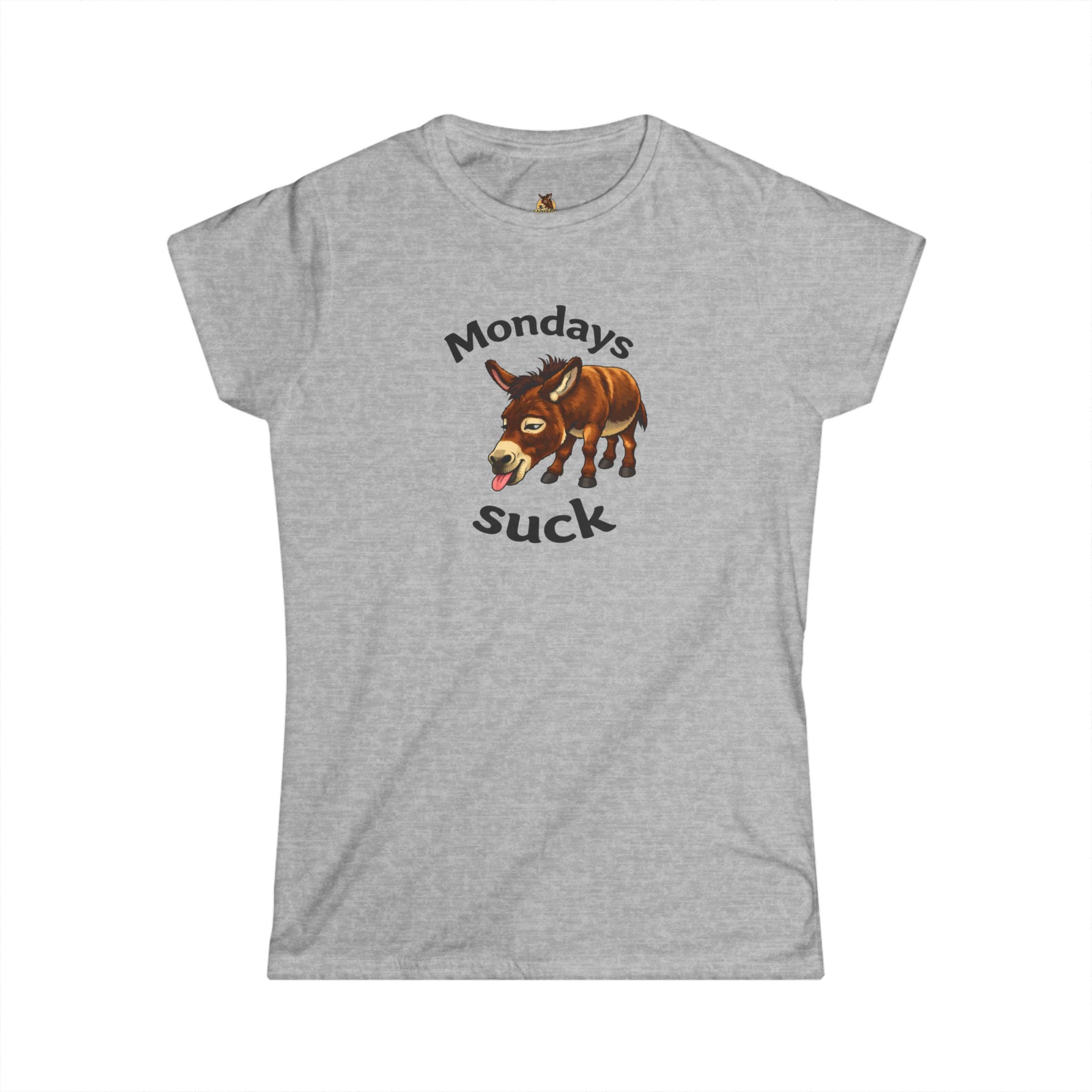 Women's Tee — "Mondays Suck" Graphic