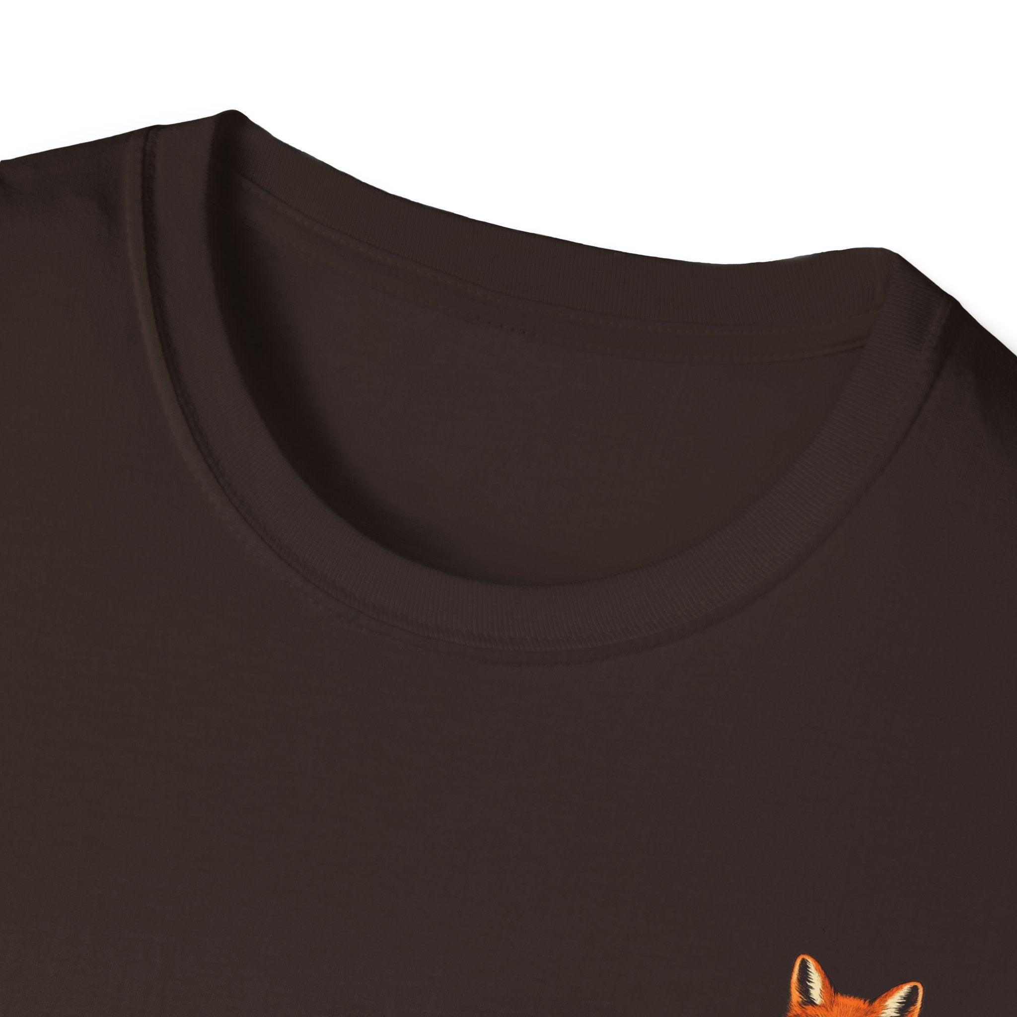 Fox Crest T-Shirt — Vintage Gentleman Fox Back Print
