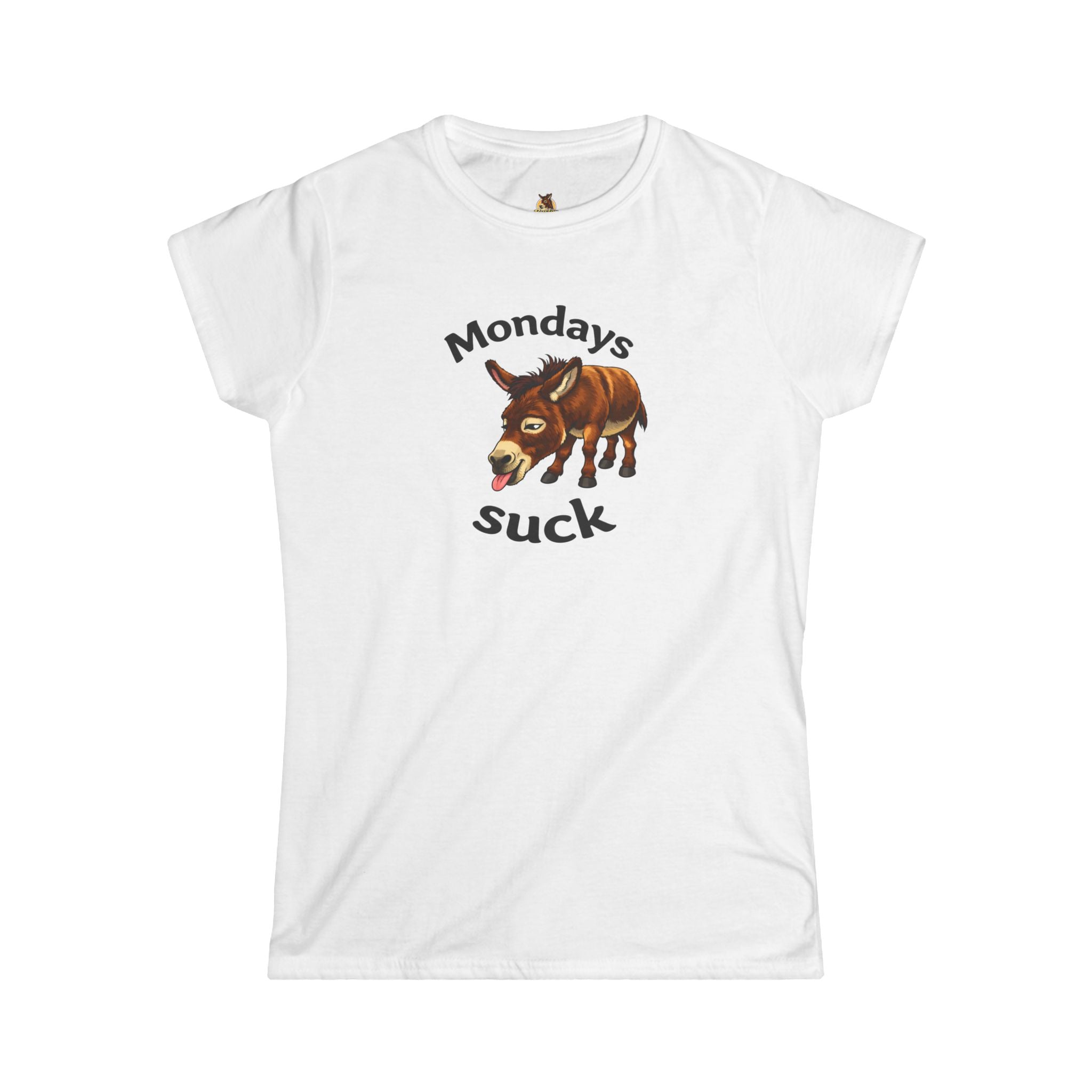 Women's Tee — "Mondays Suck" Graphic