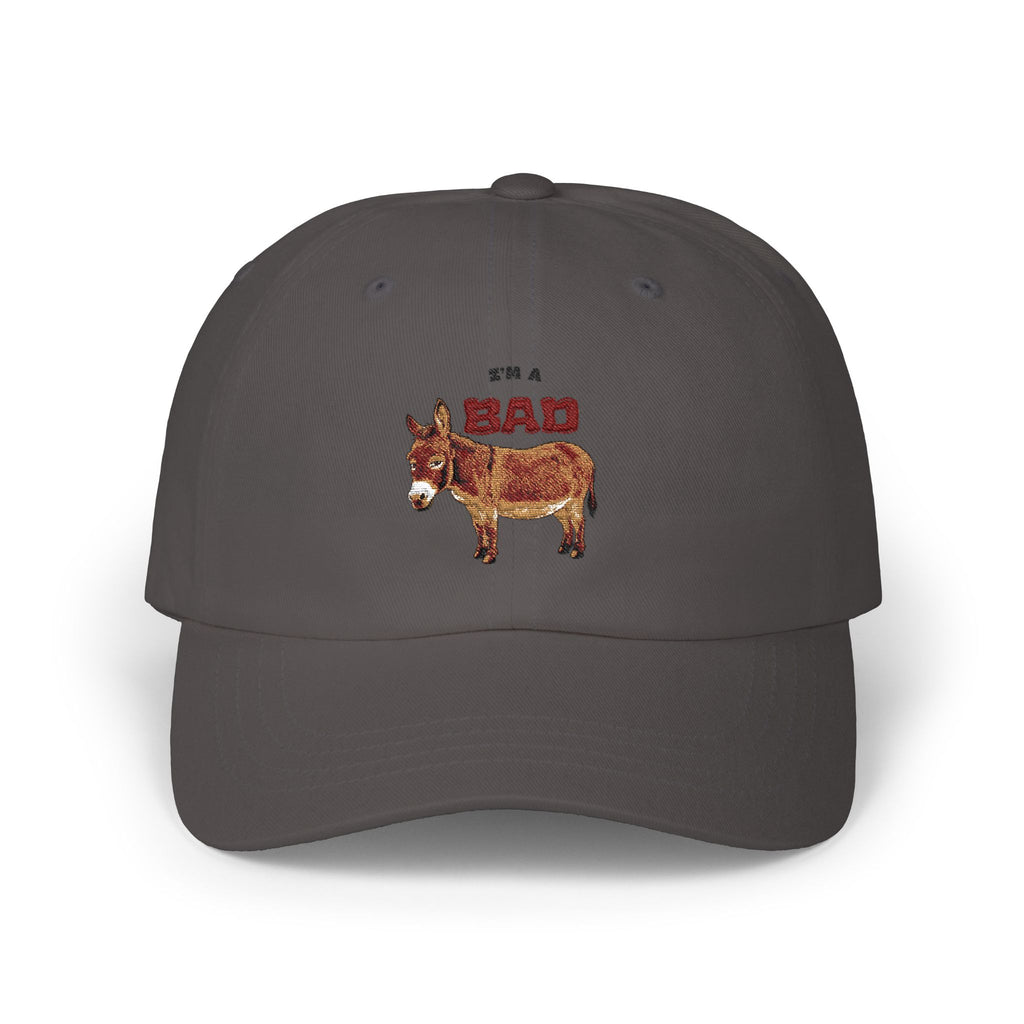 Dad Cap — "Bad" Donkey Embroidered Classic Hat