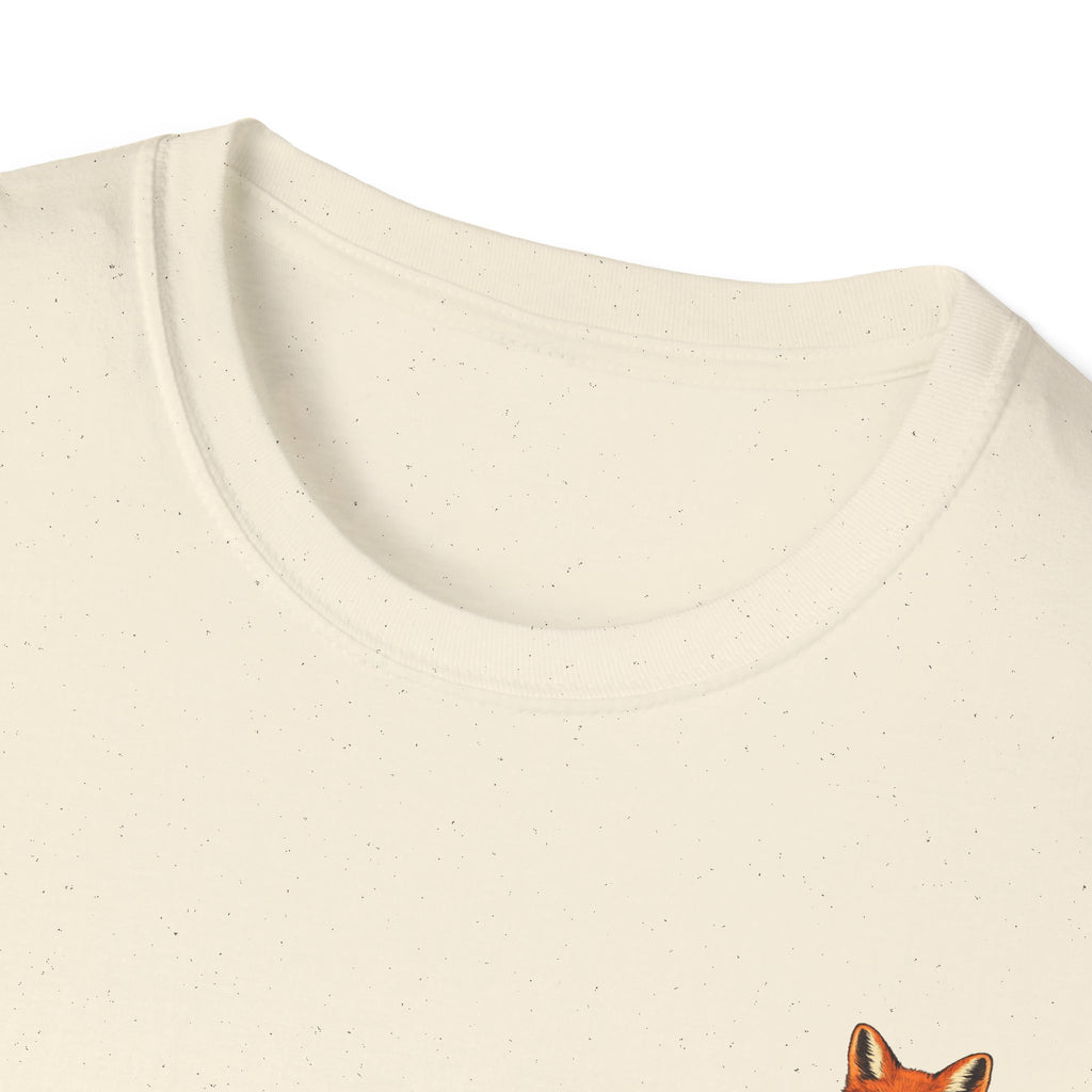 Fox Crest T-Shirt — Vintage Gentleman Fox Back Print