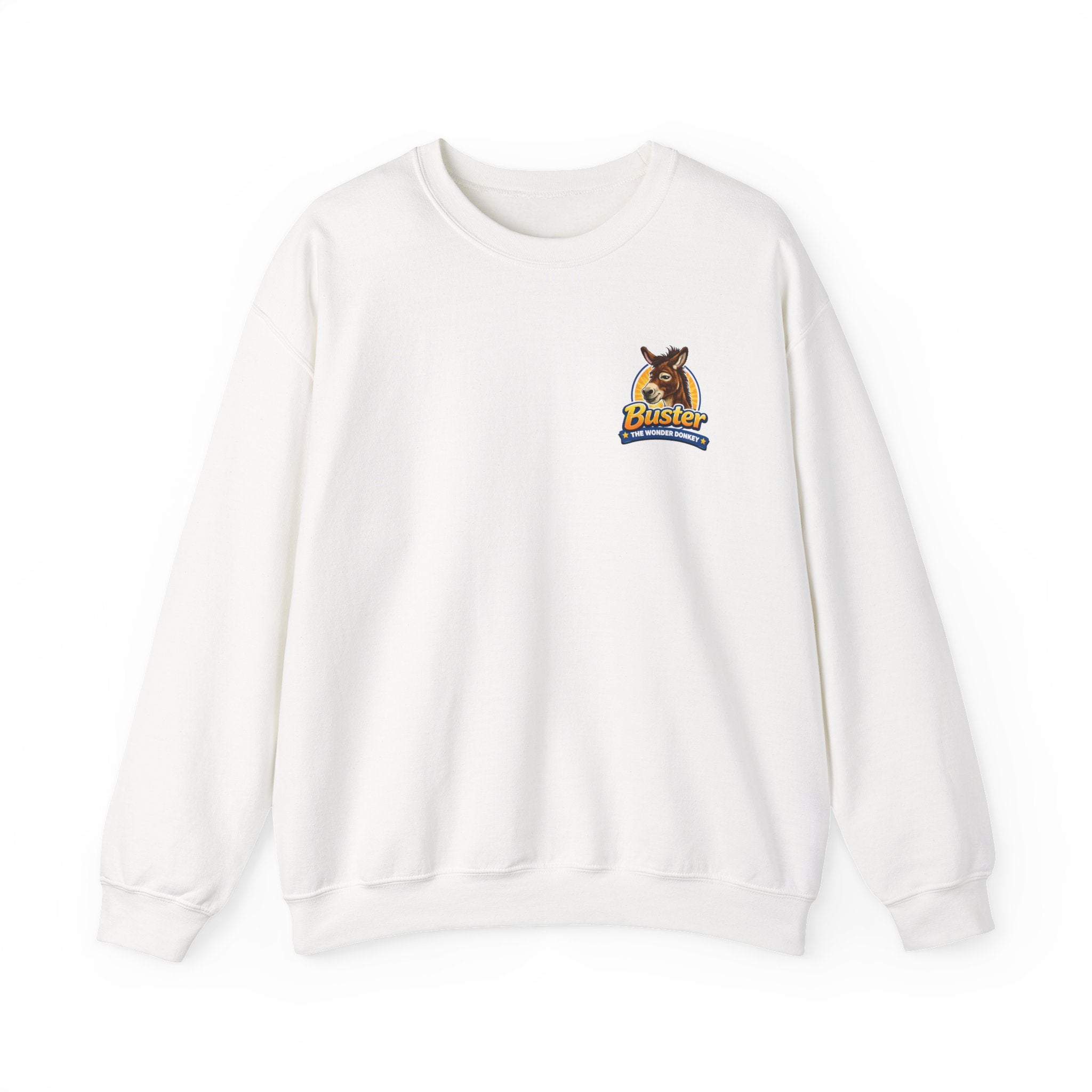 Buster the wonder donkey Logo Crewneck Sweatshirt