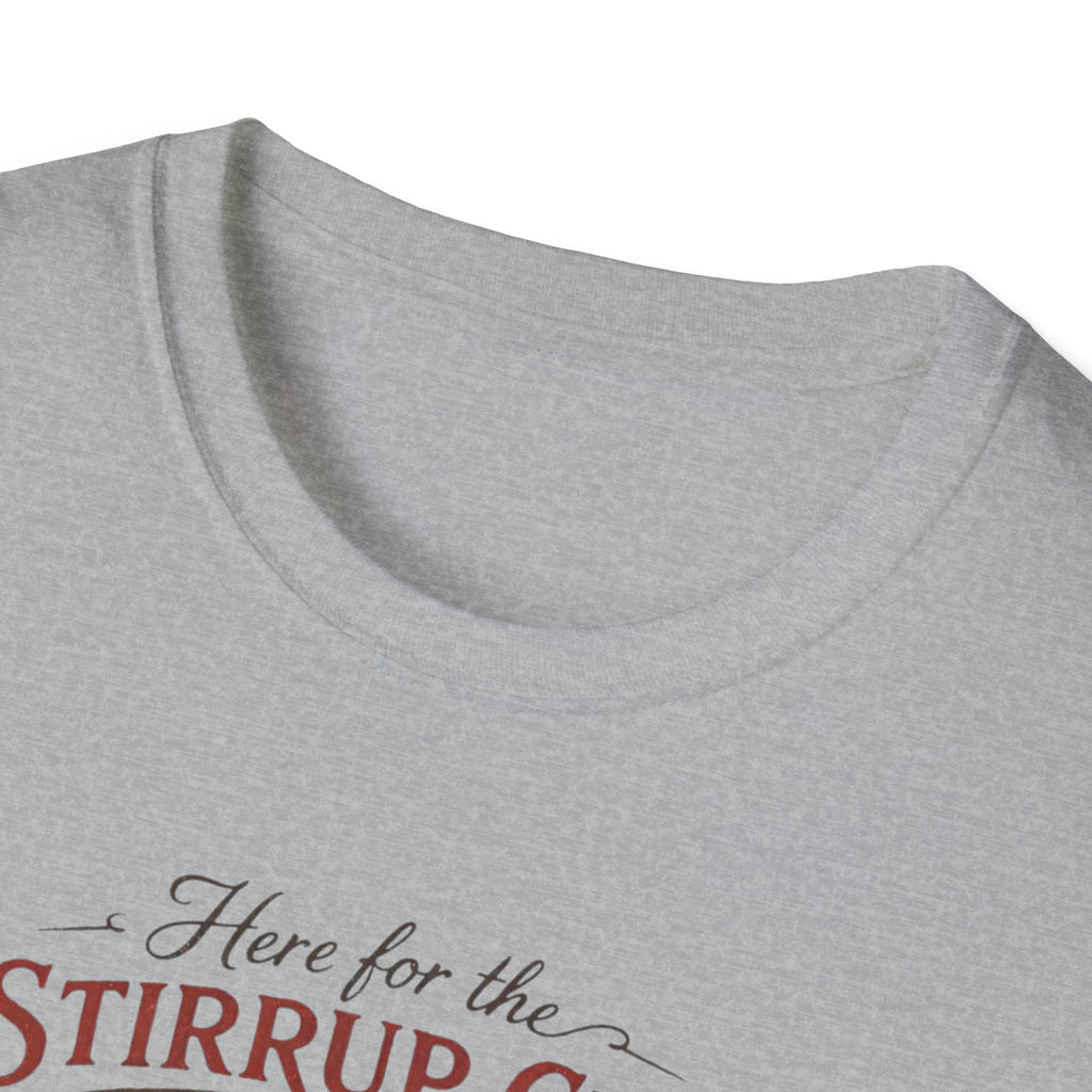 T-Shirt — 'Time for the Stirrup Cup' Fox & Hound Field Shirt
