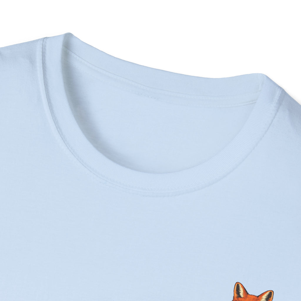 Fox Crest T-Shirt — Vintage Gentleman Fox Back Print