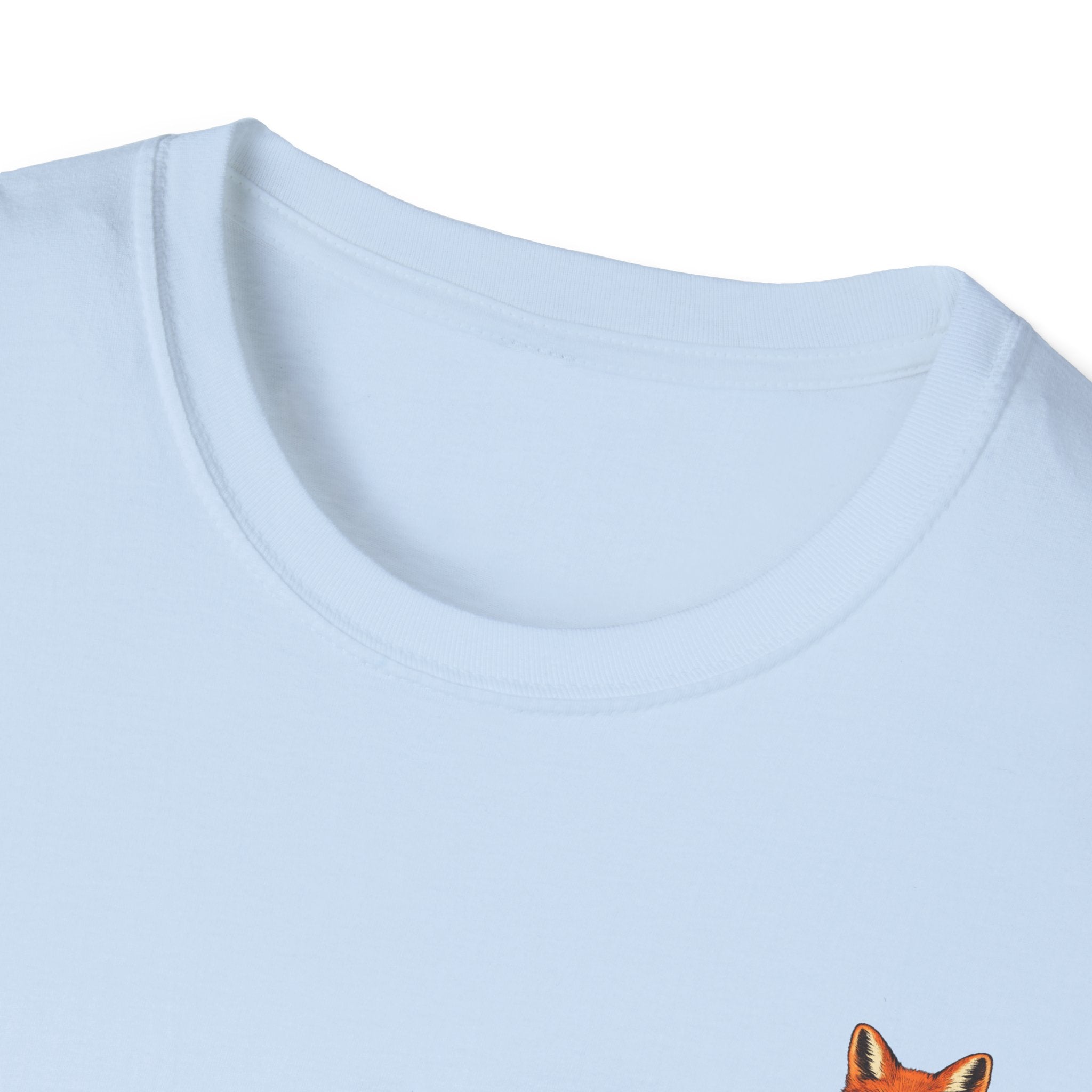 Fox Crest T-Shirt — Vintage Gentleman Fox Back Print