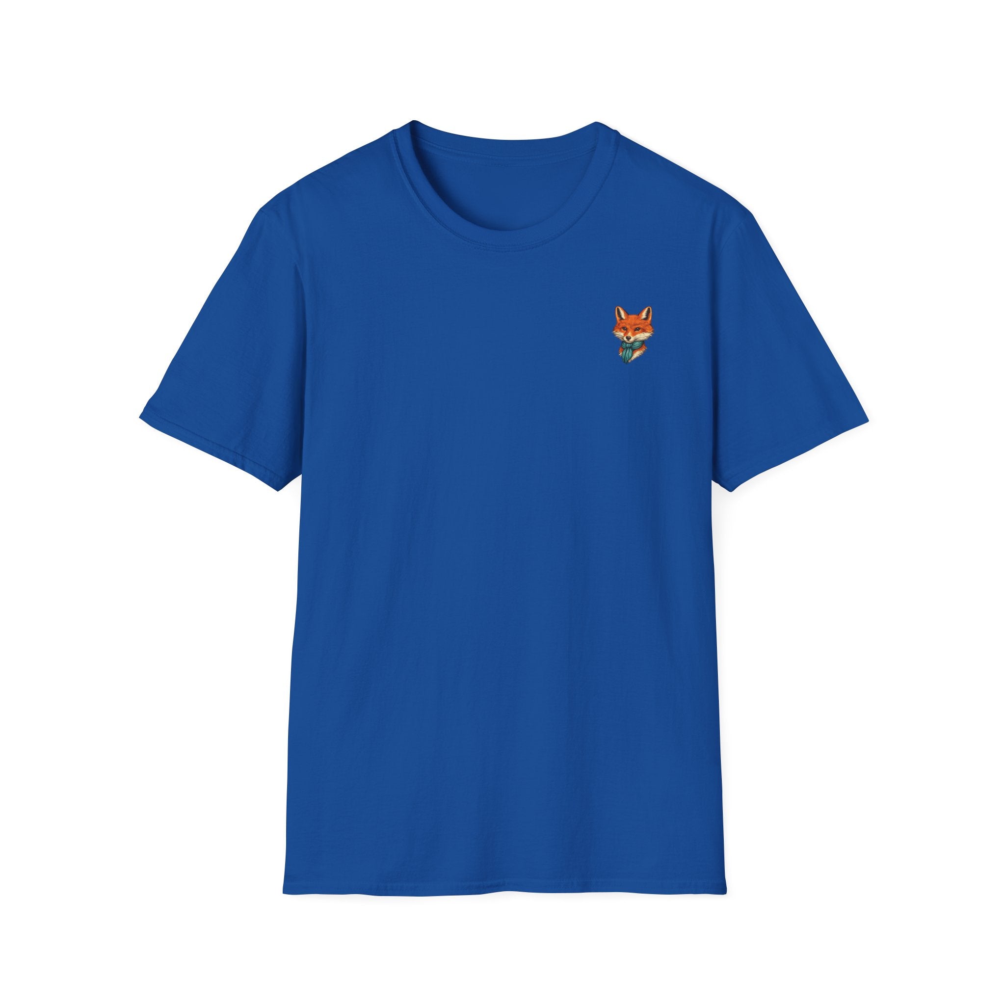 Fox Crest T-Shirt — Vintage Gentleman Fox Back Print