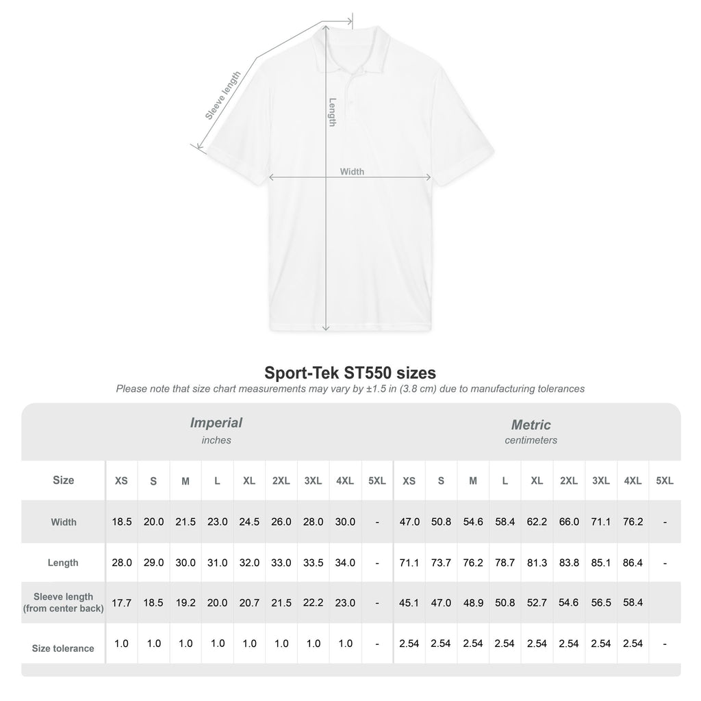 Performance Polo Shirt — RDR Logo