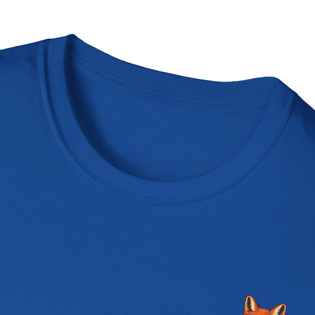 Fox Crest T-Shirt — Vintage Gentleman Fox Back Print