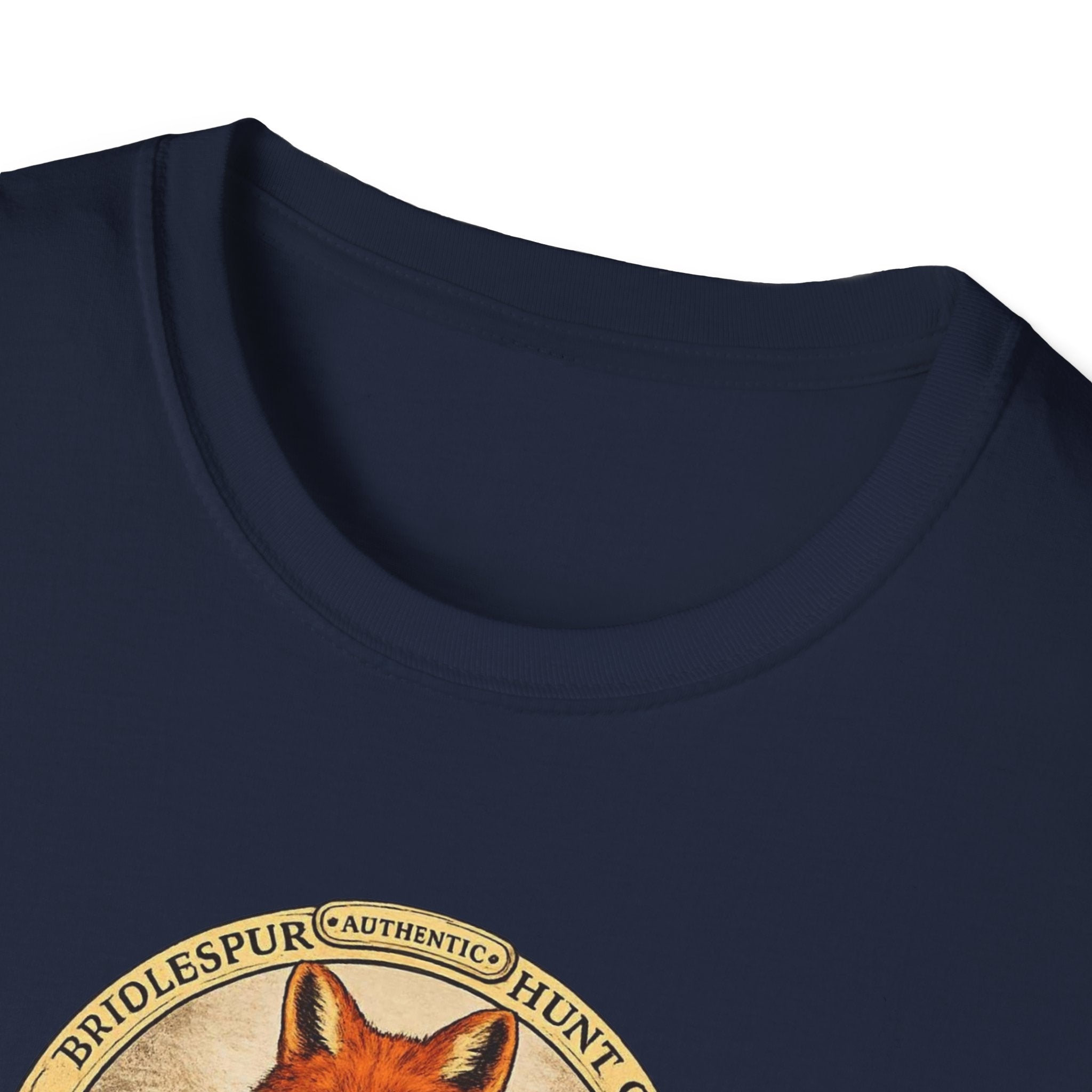 T-Shirt — "Stirrup Cup" Rustic Fox Tee