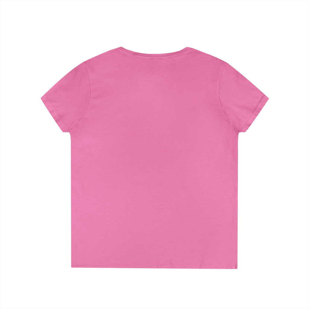 Ladies' V-Neck T-Shirt -Rusty Daisy Ranch
