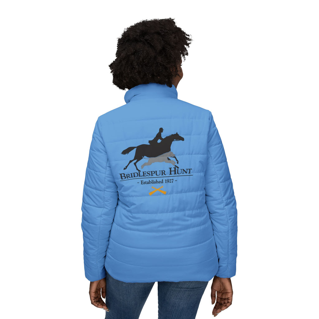 Women’s Puffer Jacket-Bridlespur logo