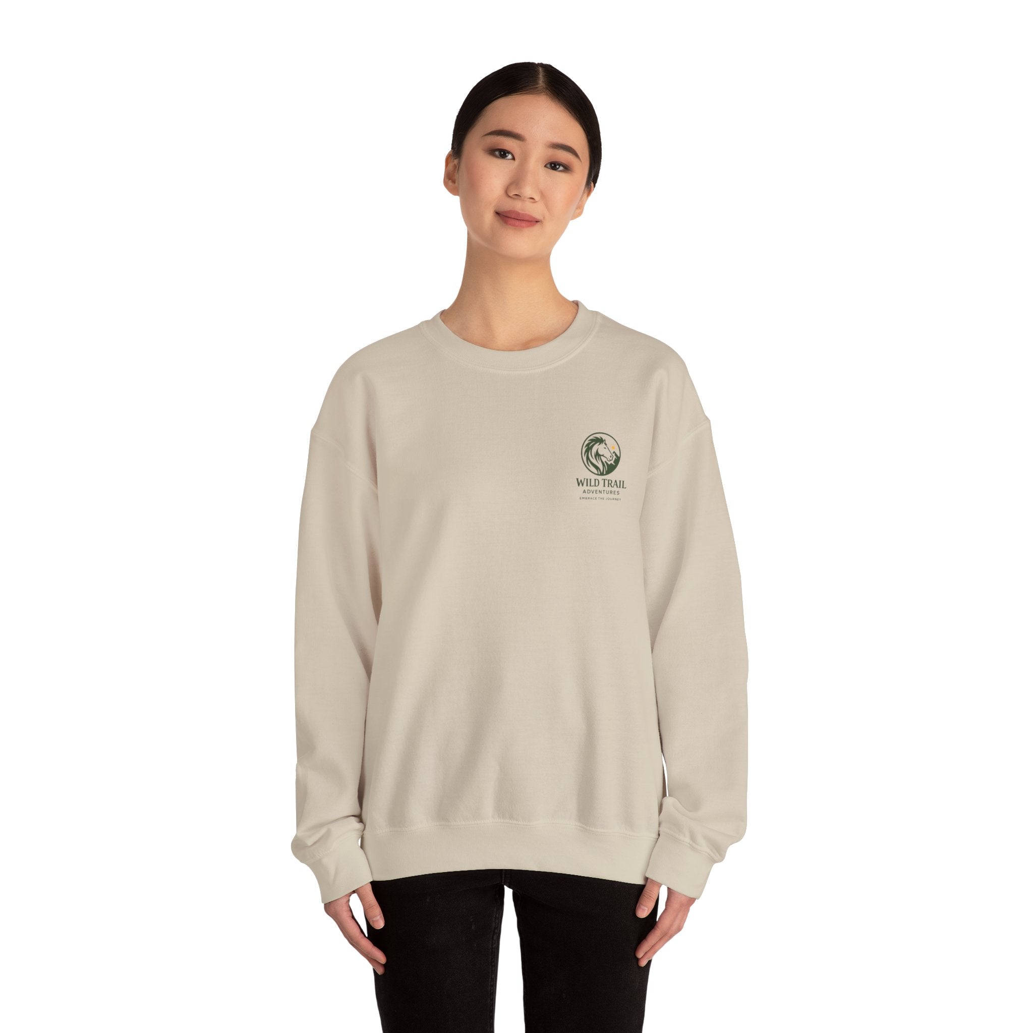 Crewneck Sweatshirt — Wild Trail Adventures Logo Pullover