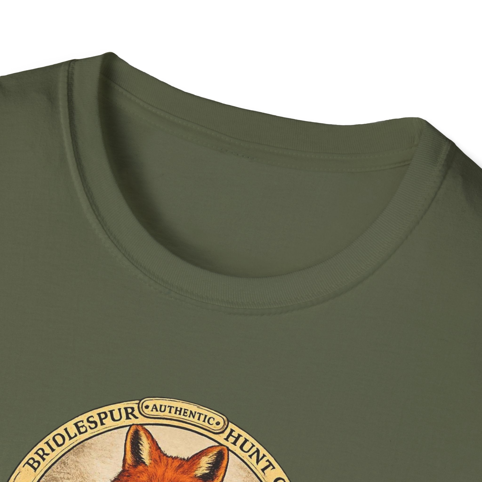 T-Shirt — "Stirrup Cup" Rustic Fox Tee