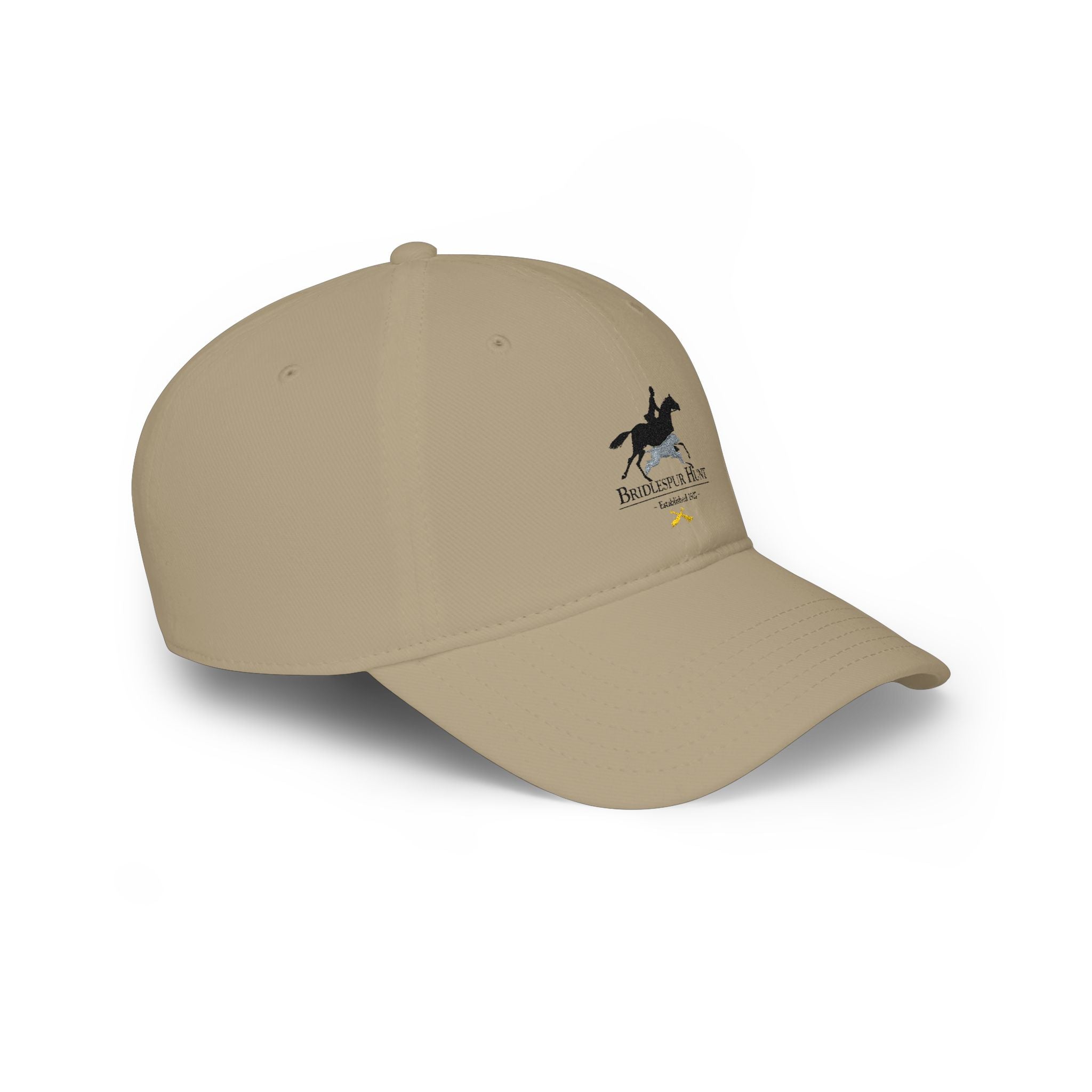 Bridlespur Hunt Embroidered Low Profile Baseball Cap