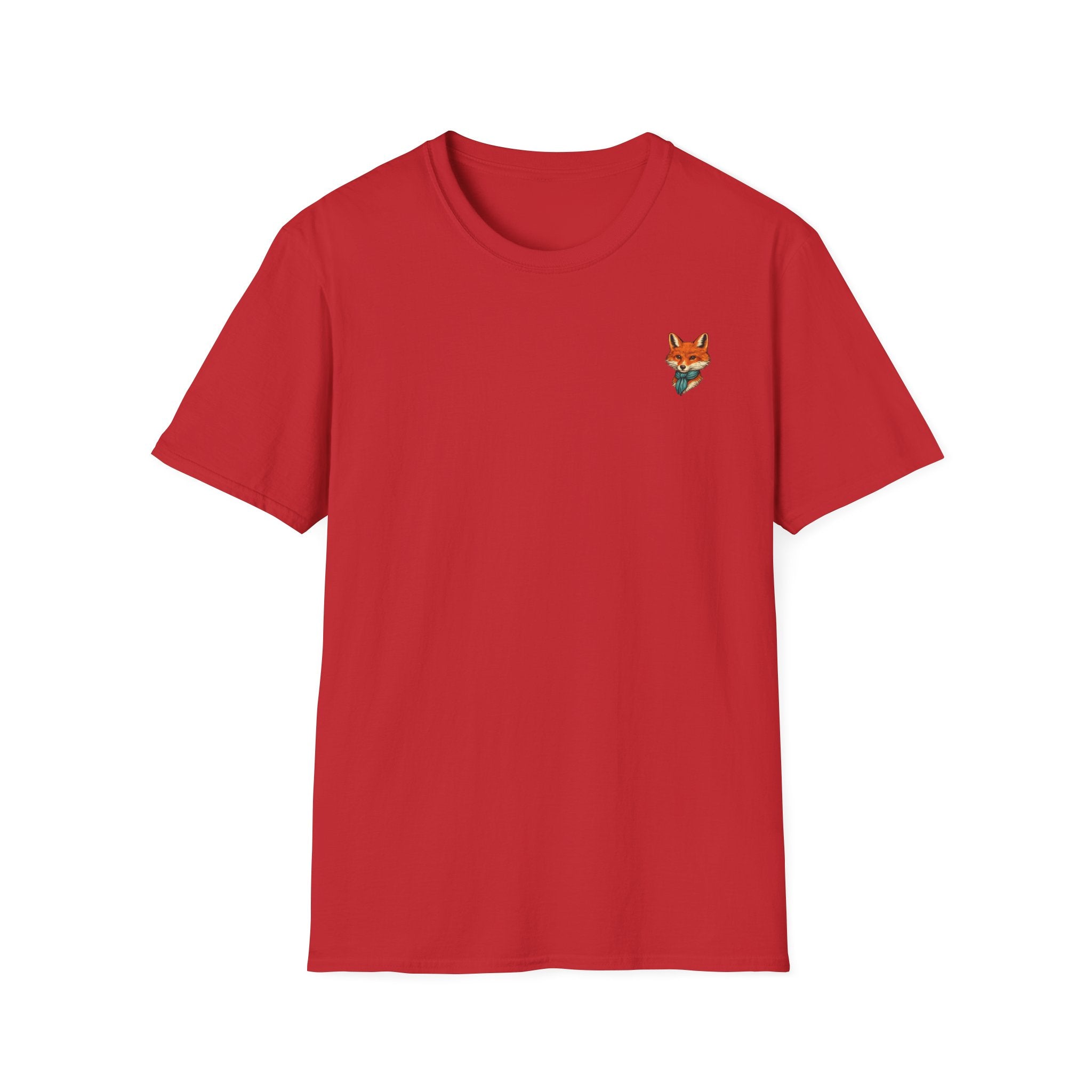 Fox Crest T-Shirt — Vintage Gentleman Fox Back Print