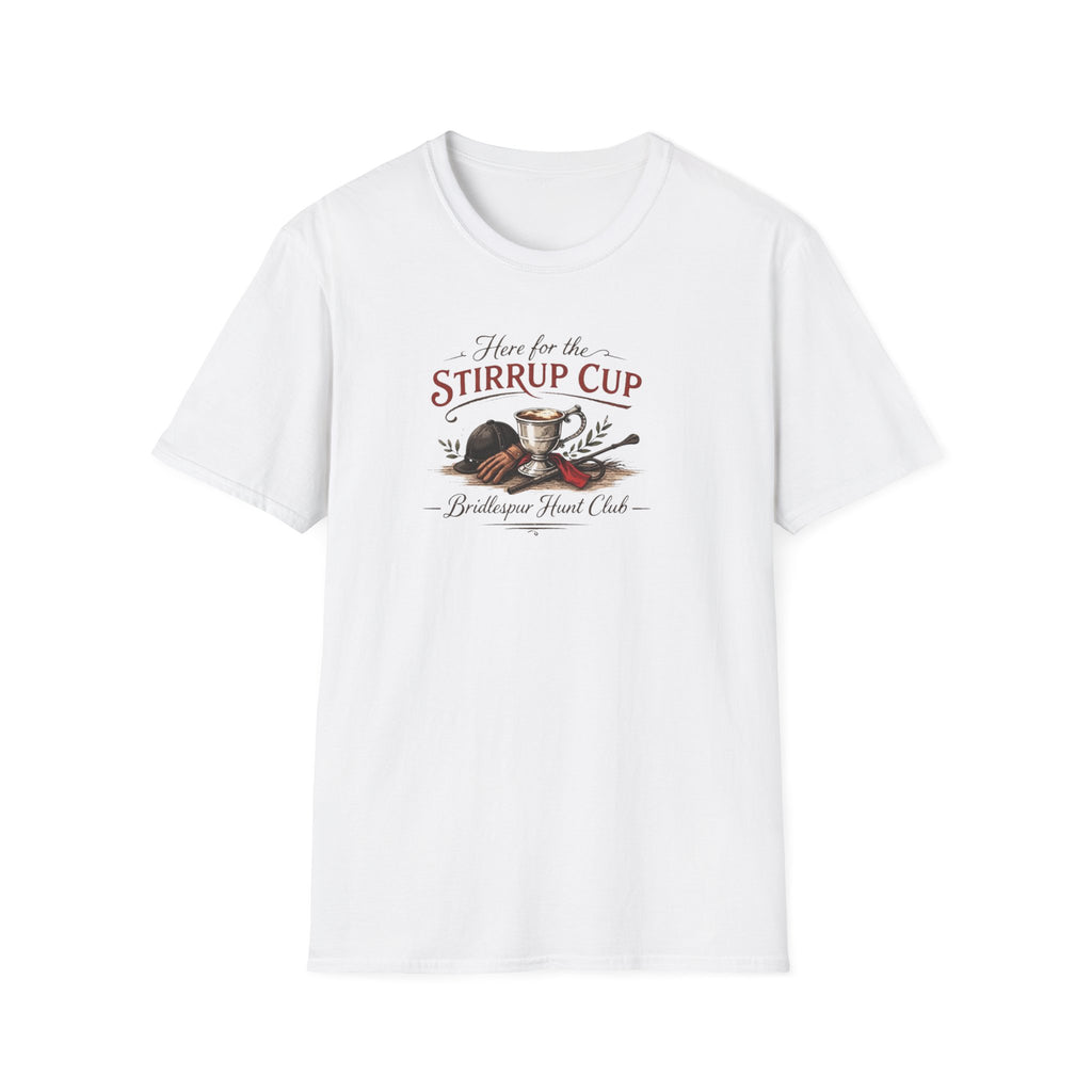 T-Shirt — 'Time for the Stirrup Cup' Fox & Hound Field Shirt