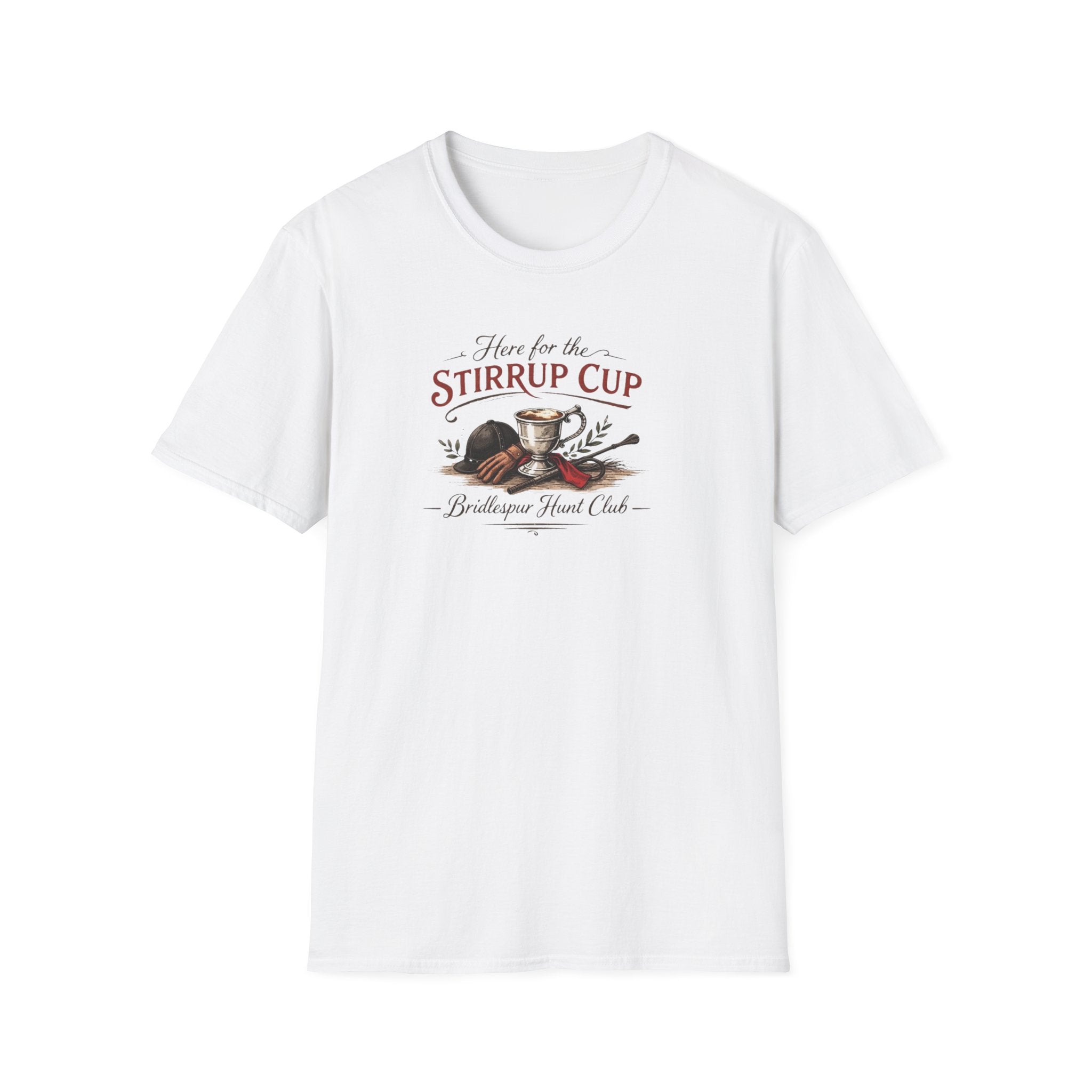 T-Shirt — 'Time for the Stirrup Cup' Fox & Hound Field Shirt