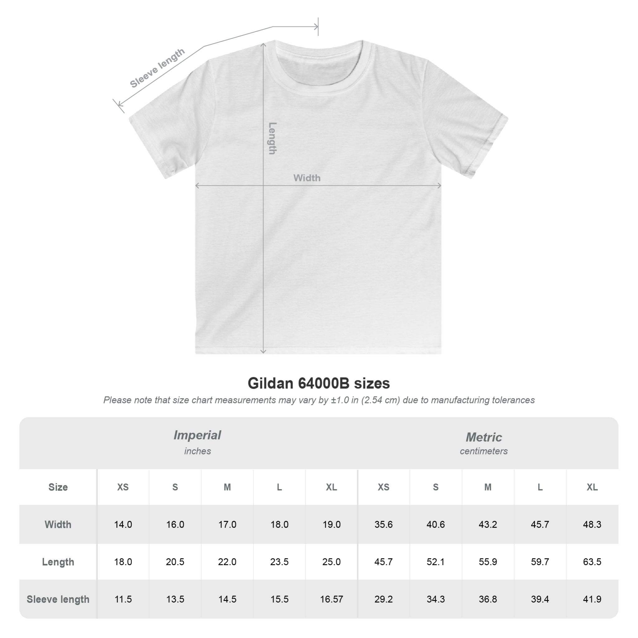 Kids Tee — RDR logo front & Follow me down the trail to with logo on back