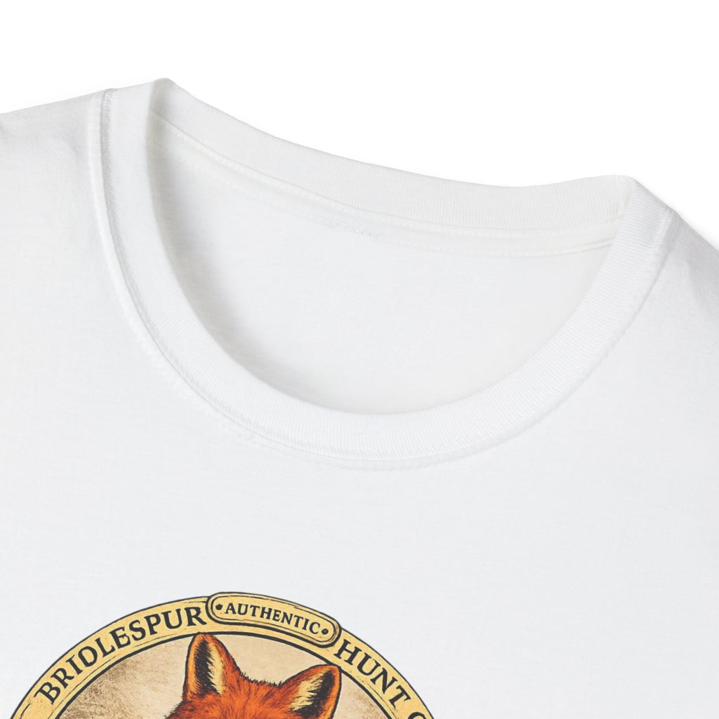 T-Shirt — "Stirrup Cup" Rustic Fox Tee