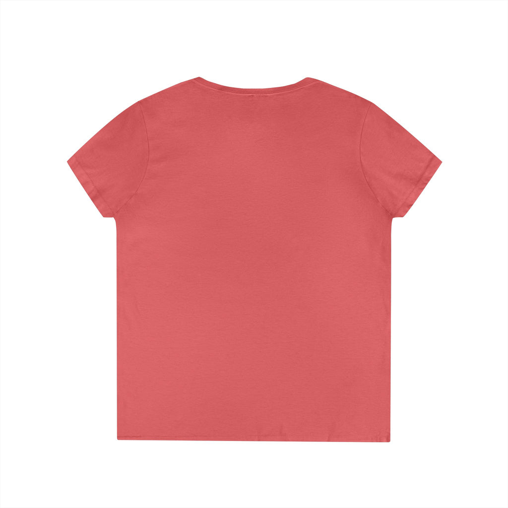 Ladies' V-Neck T-Shirt -Rusty Daisy Ranch