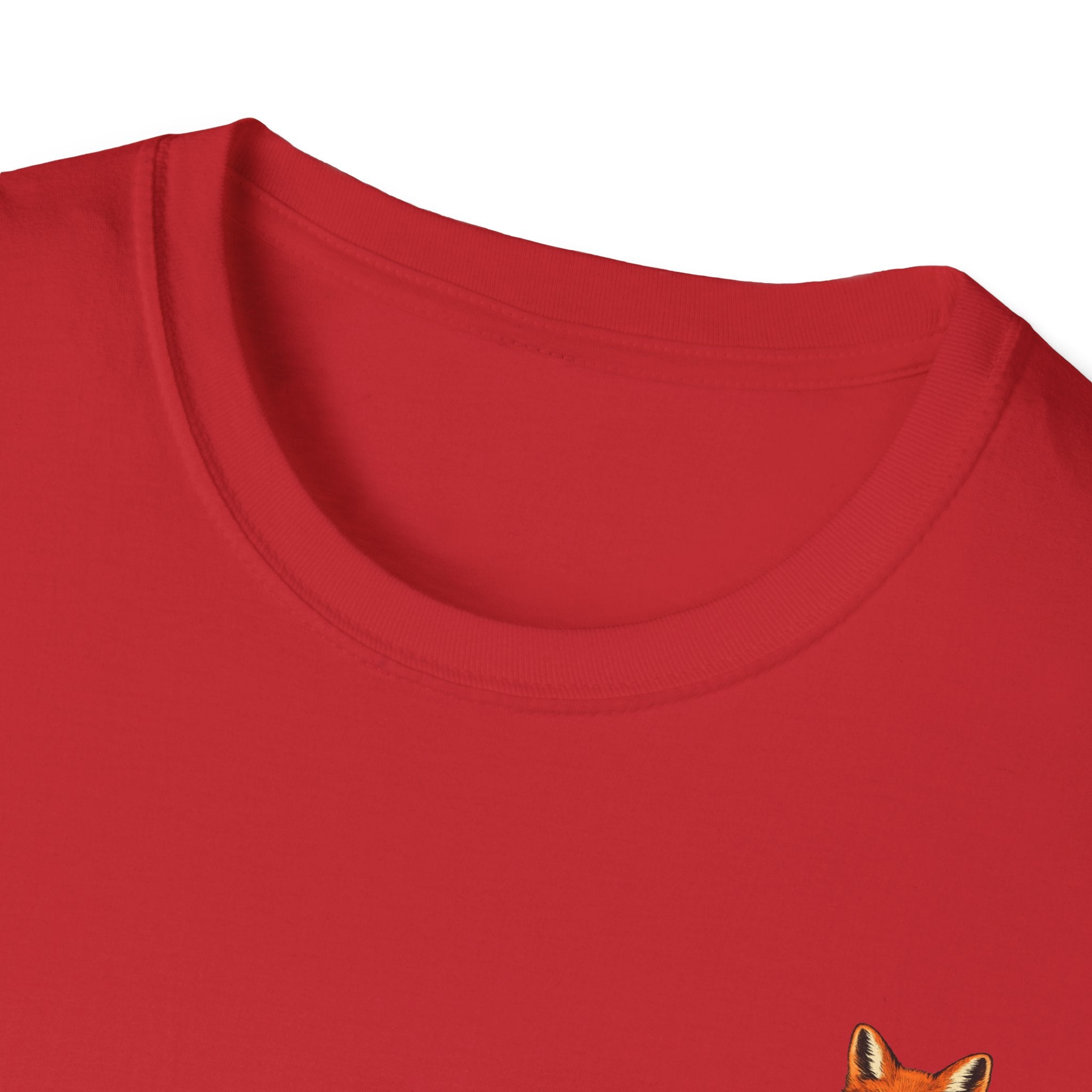 Fox Crest T-Shirt — Vintage Gentleman Fox Back Print