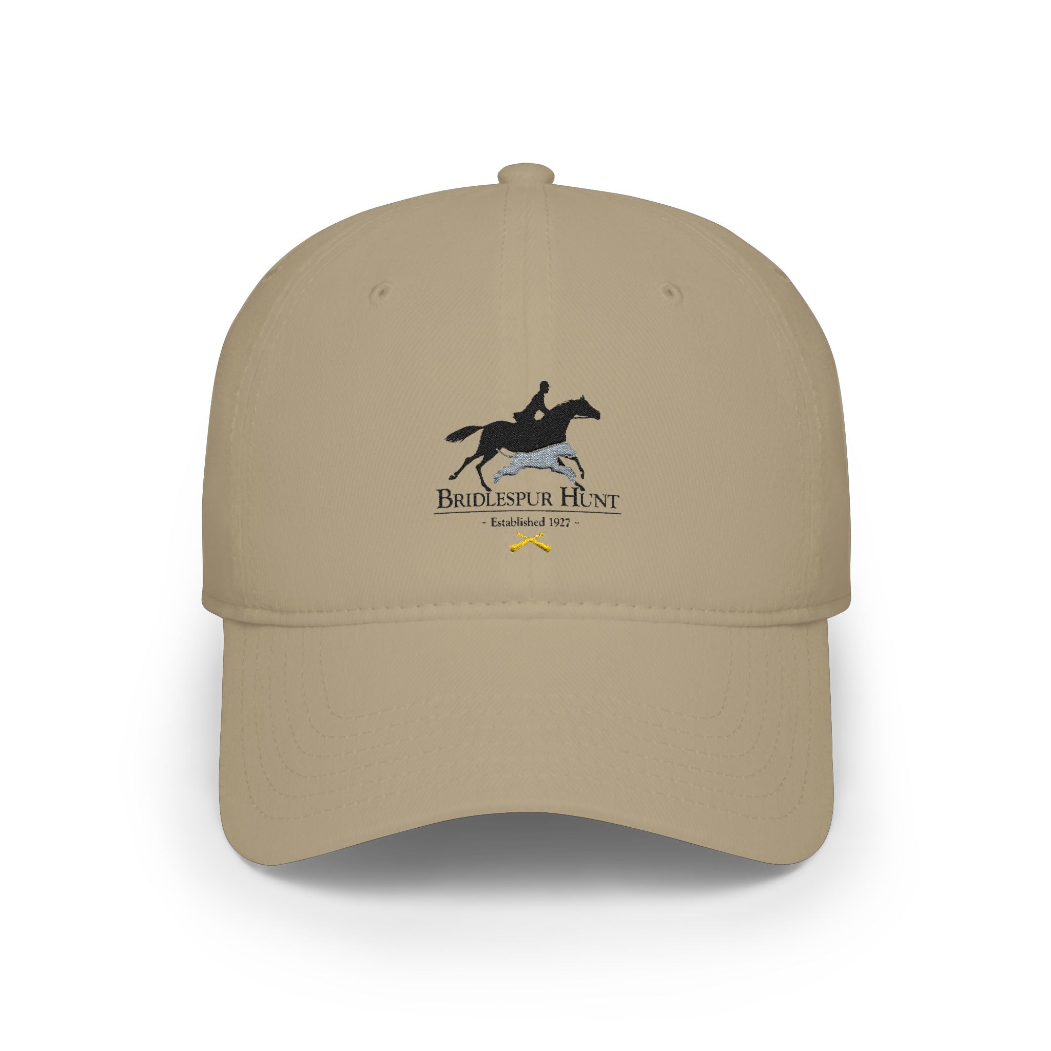 Bridlespur Hunt Embroidered Low Profile Baseball Cap