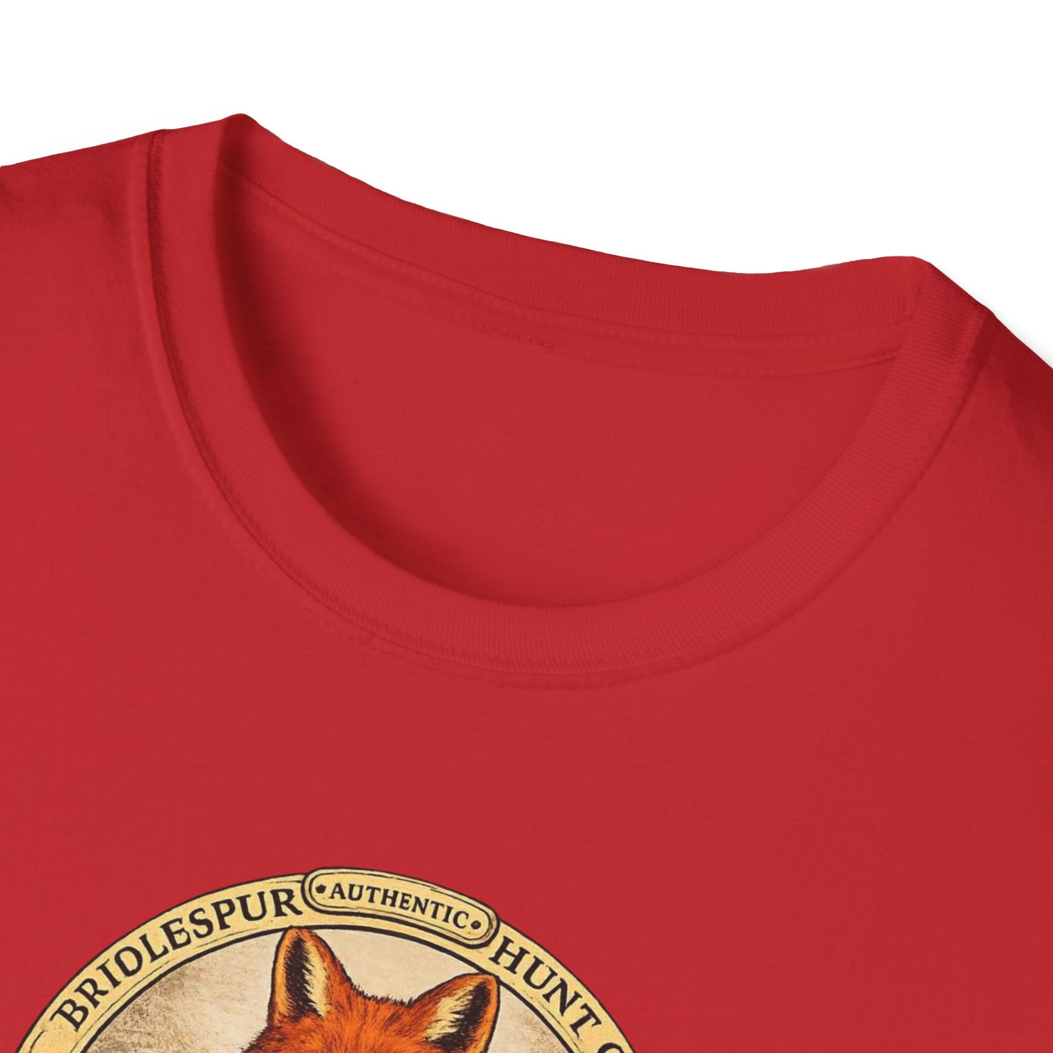 T-Shirt — "Stirrup Cup" Rustic Fox Tee