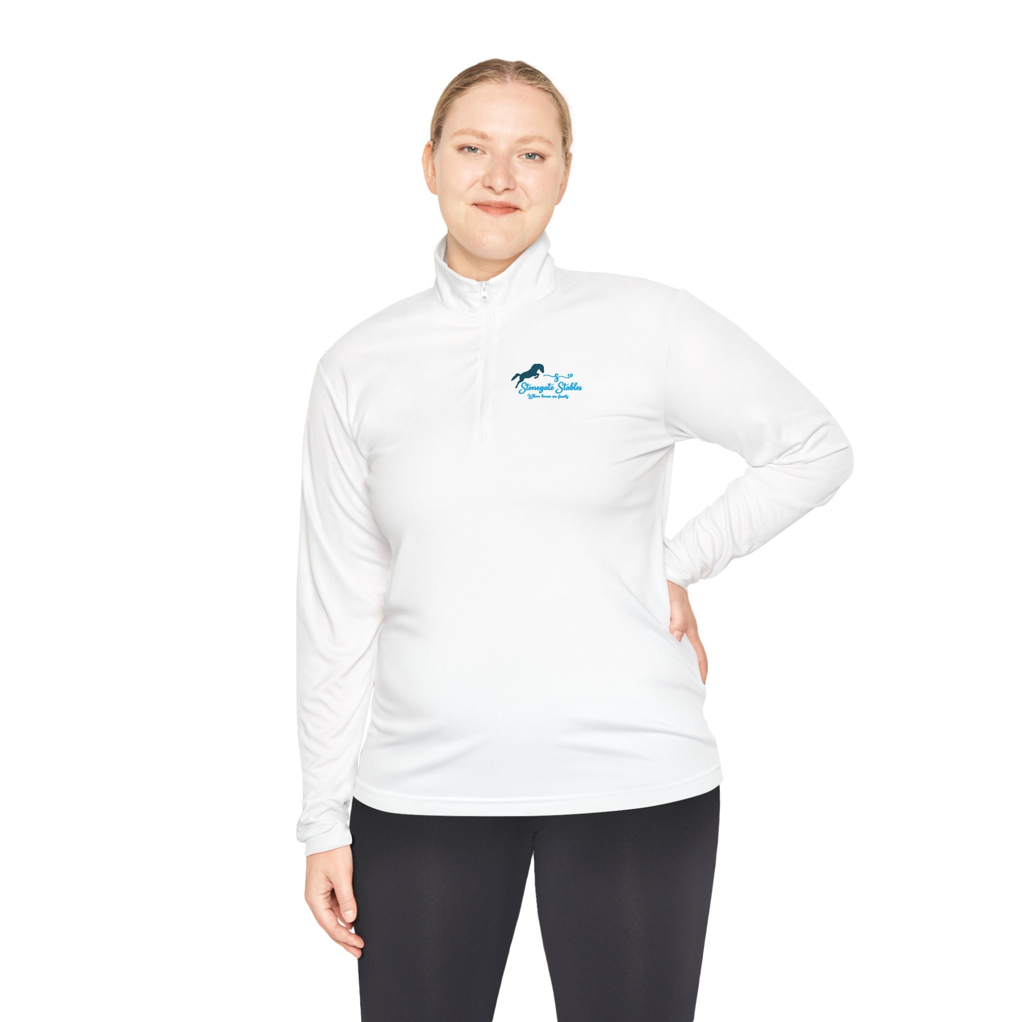 Quarter-Zip Pullover — Stonegate logo