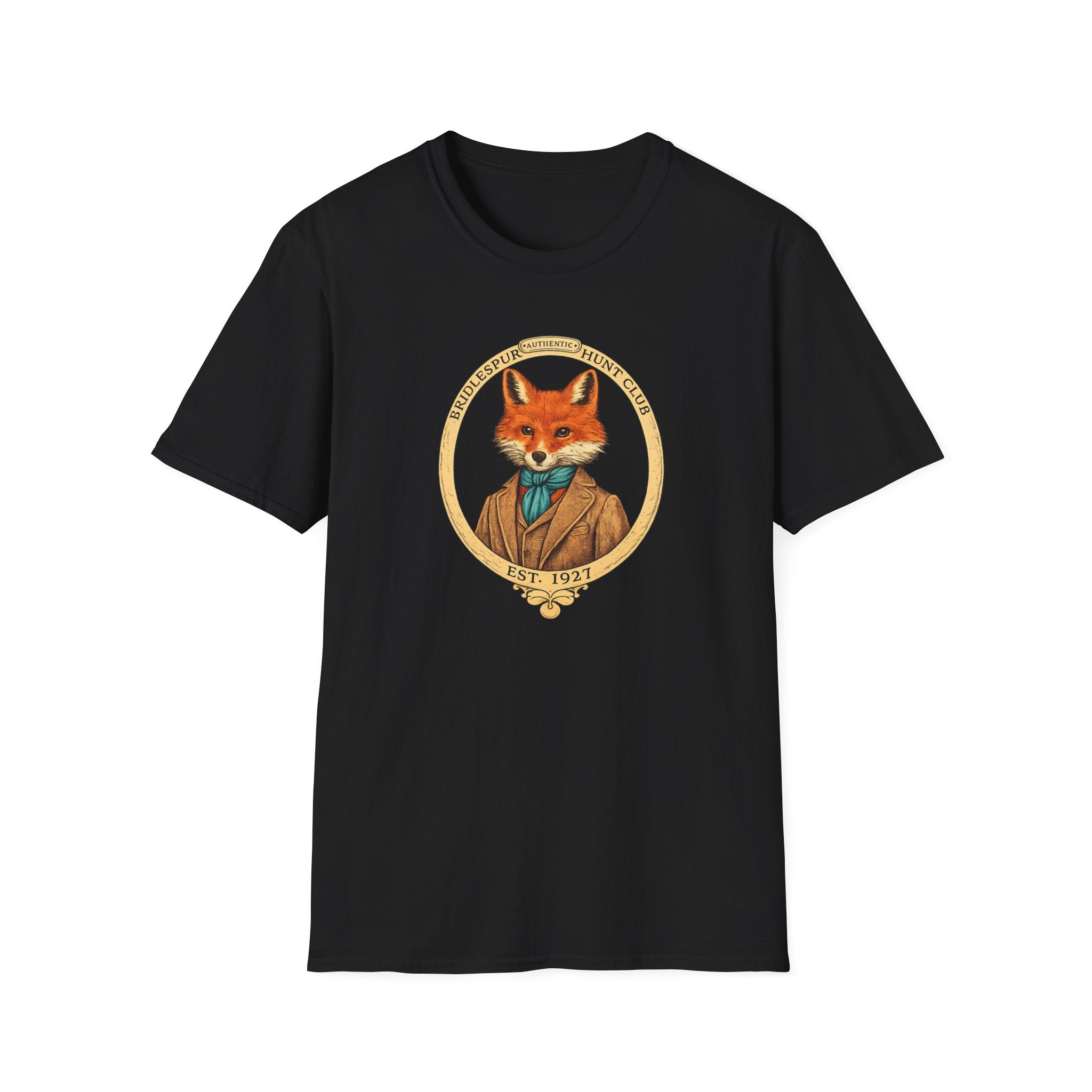 T‑Shirt — Vintage Dressed Fox Illustration (Est. 1921)
