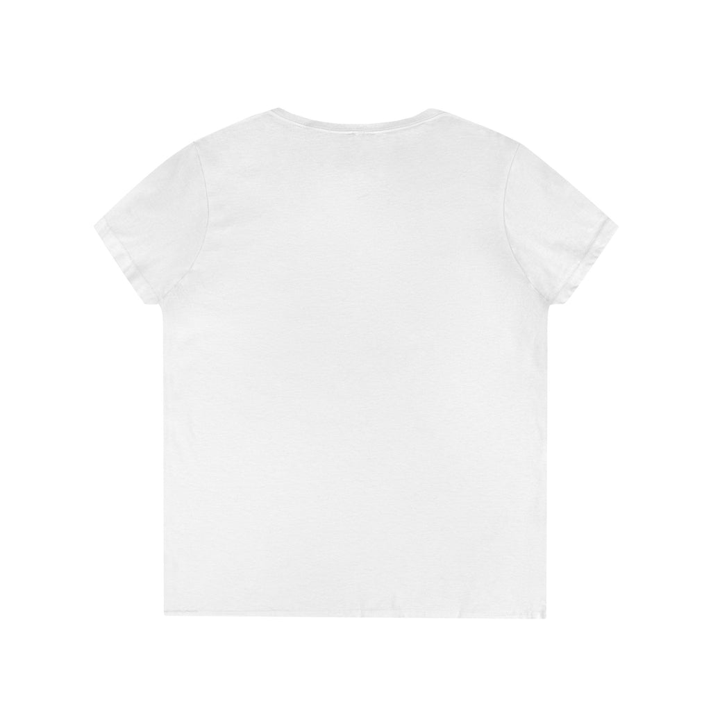 Ladies' V-Neck T-Shirt -Rusty Daisy Ranch