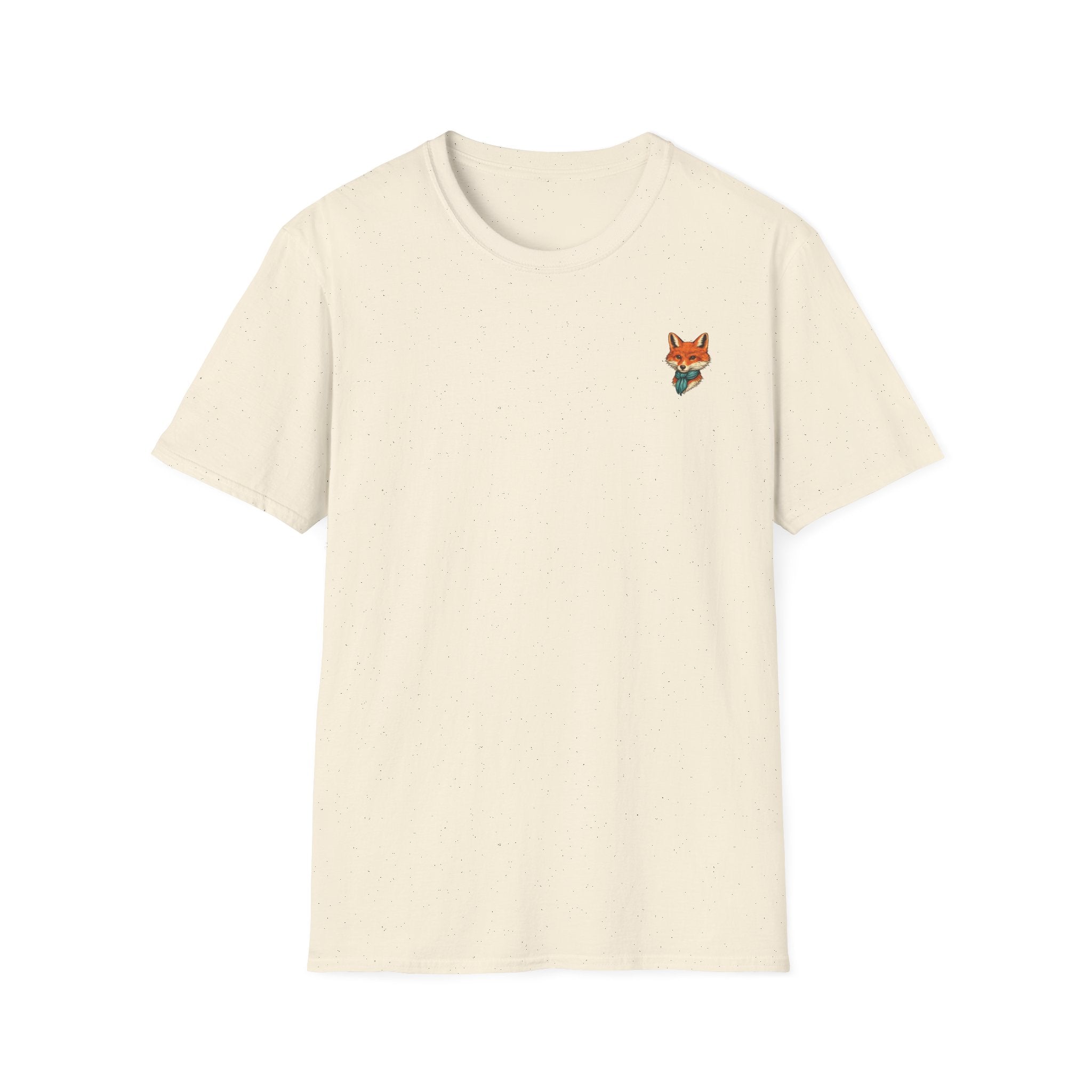 Fox Crest T-Shirt — Vintage Gentleman Fox Back Print