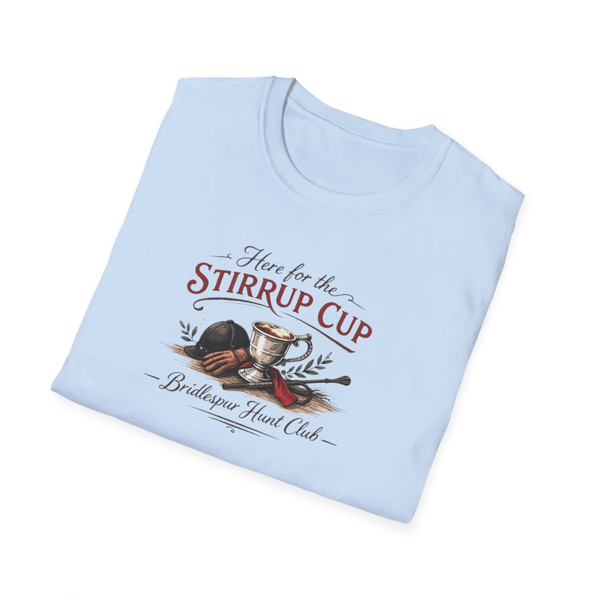 T-Shirt — 'Time for the Stirrup Cup' Fox & Hound Field Shirt