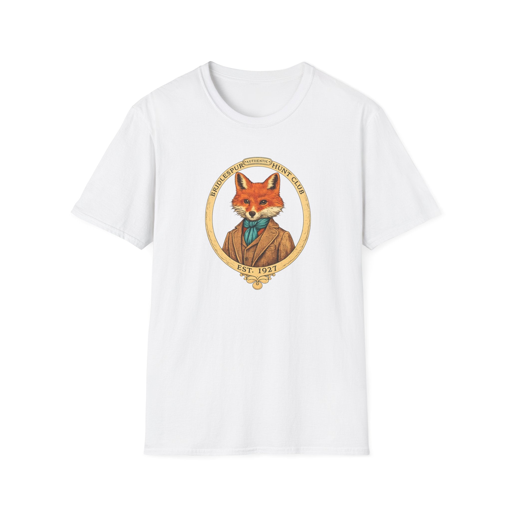 T‑Shirt — Vintage Dressed Fox Illustration (Est. 1921)