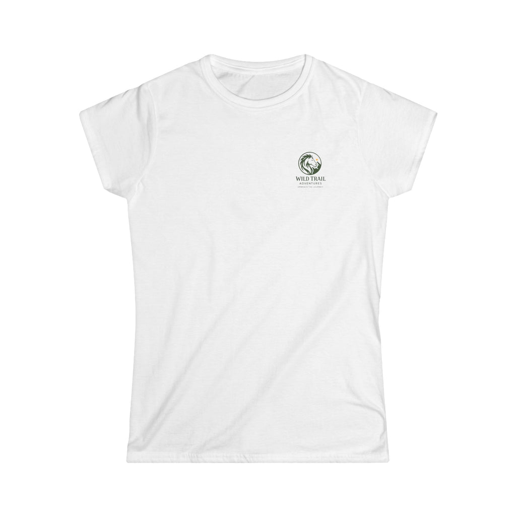 Women's Tee — Wild Trail Adventures Logo