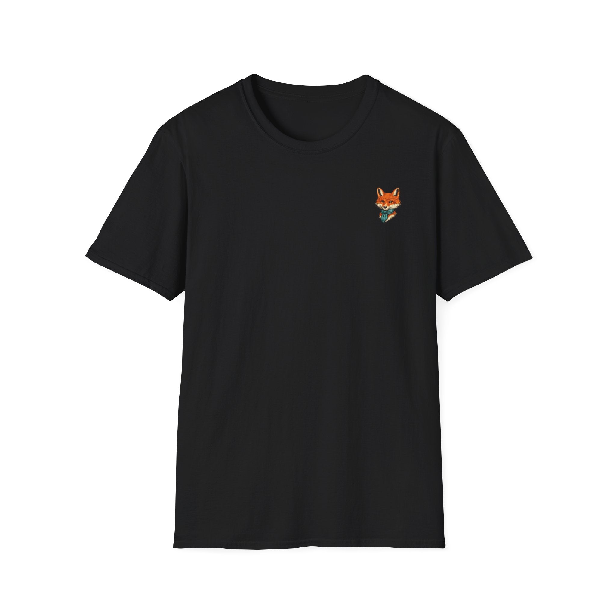 Fox Crest T-Shirt — Vintage Gentleman Fox Back Print