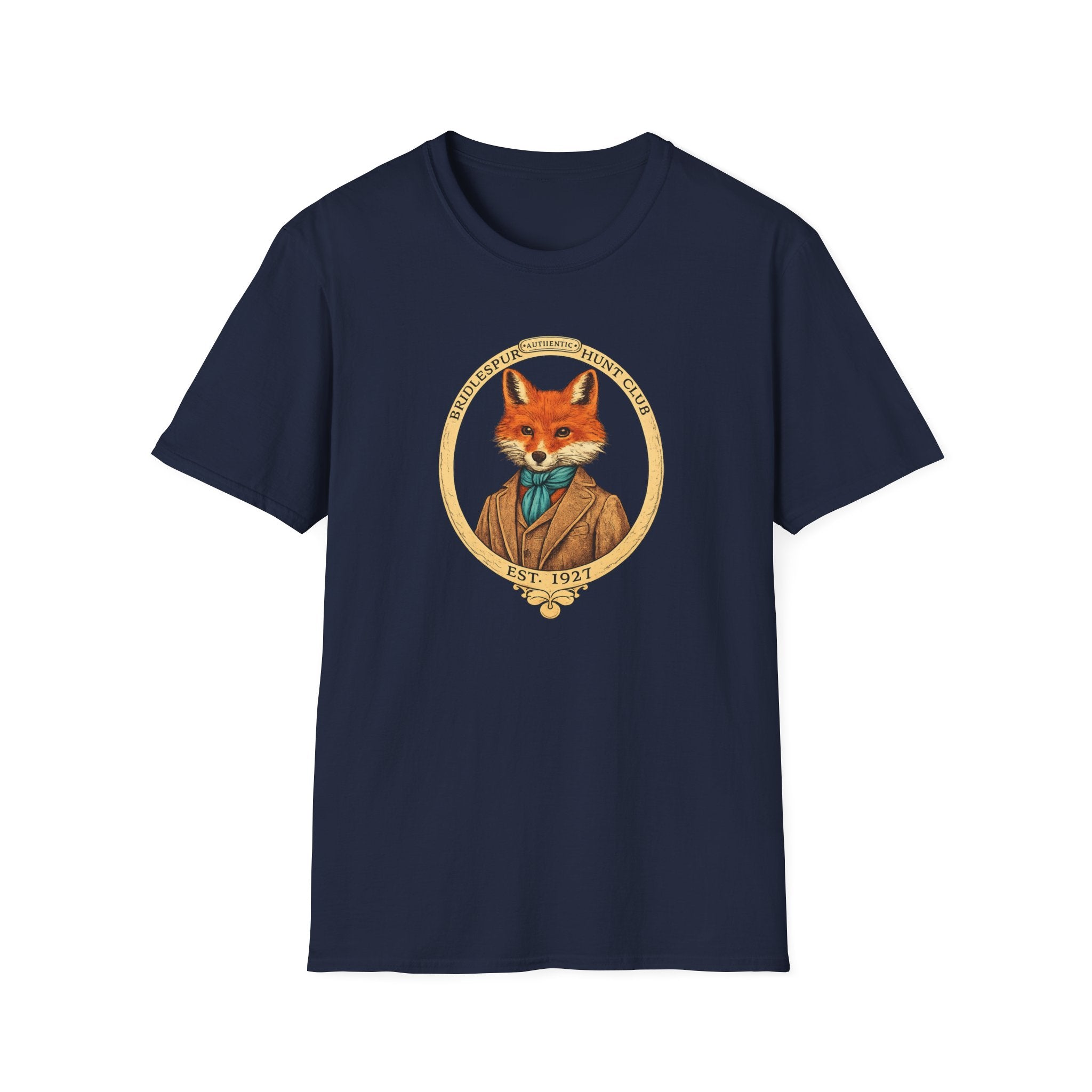 T‑Shirt — Vintage Dressed Fox Illustration (Est. 1921)