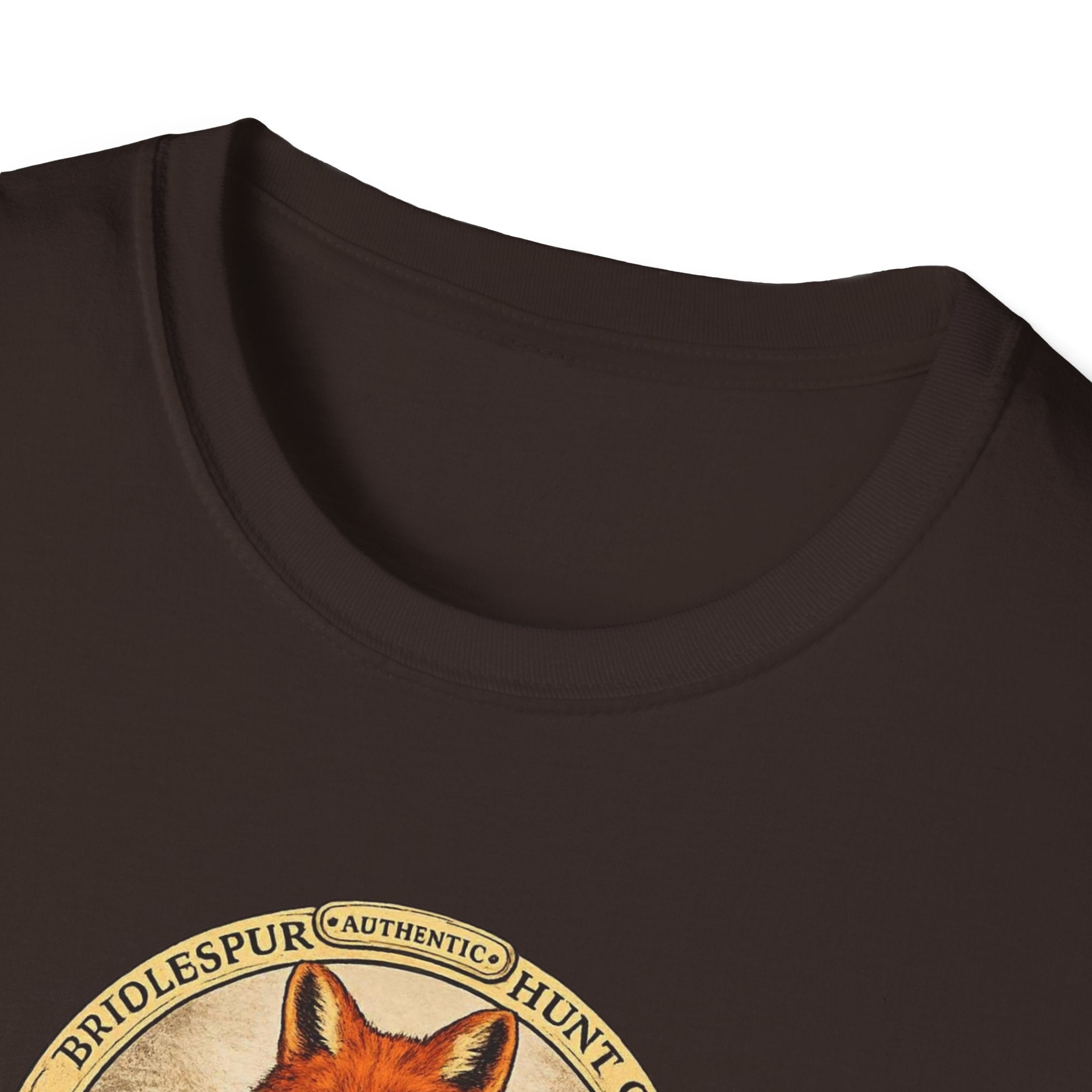 T-Shirt — "Stirrup Cup" Rustic Fox Tee