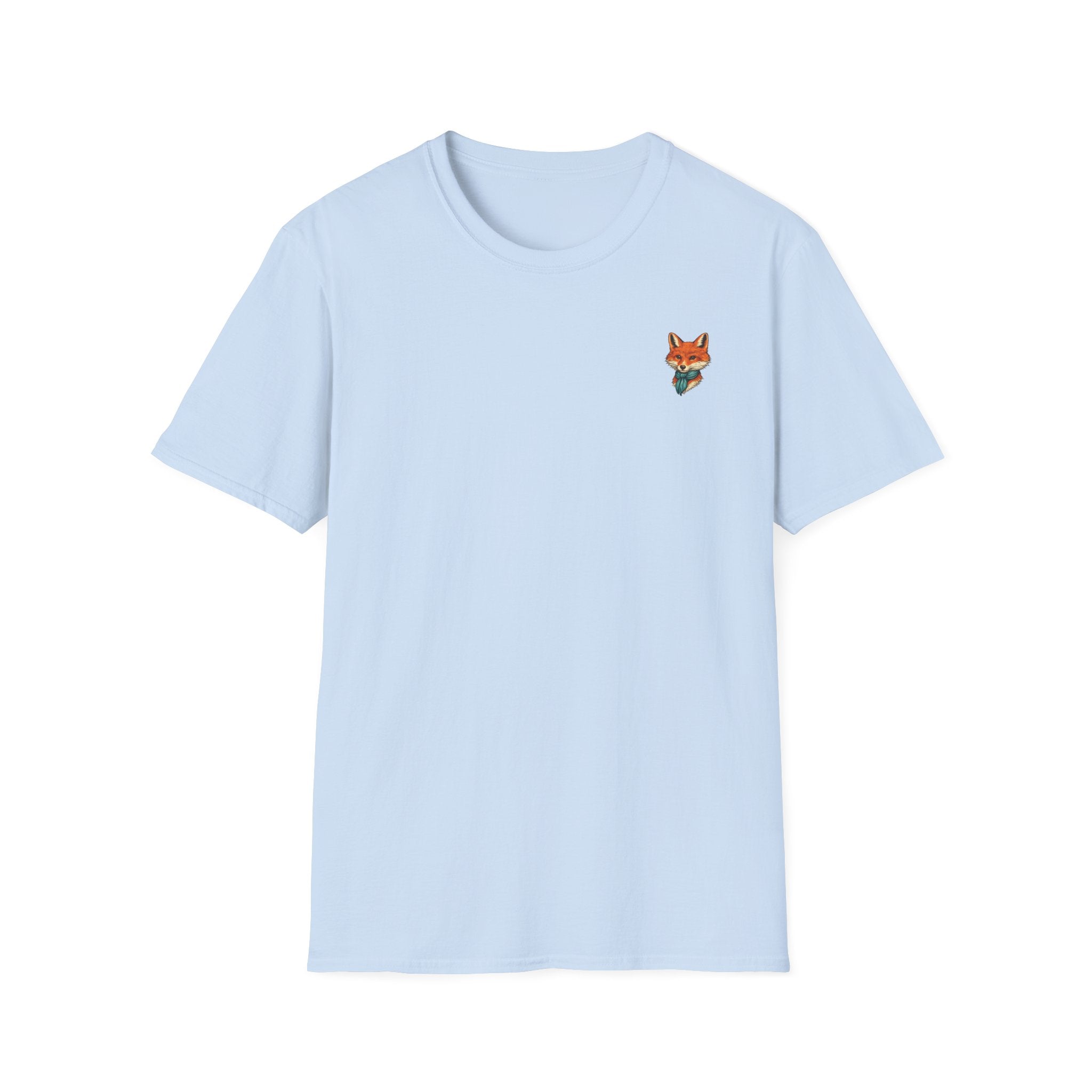 Fox Crest T-Shirt — Vintage Gentleman Fox Back Print