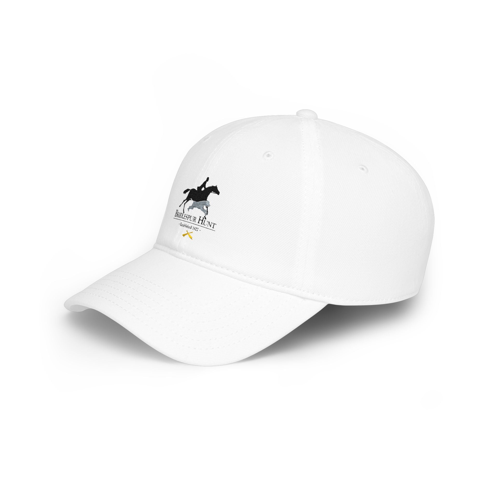 Bridlespur Hunt Embroidered Low Profile Baseball Cap