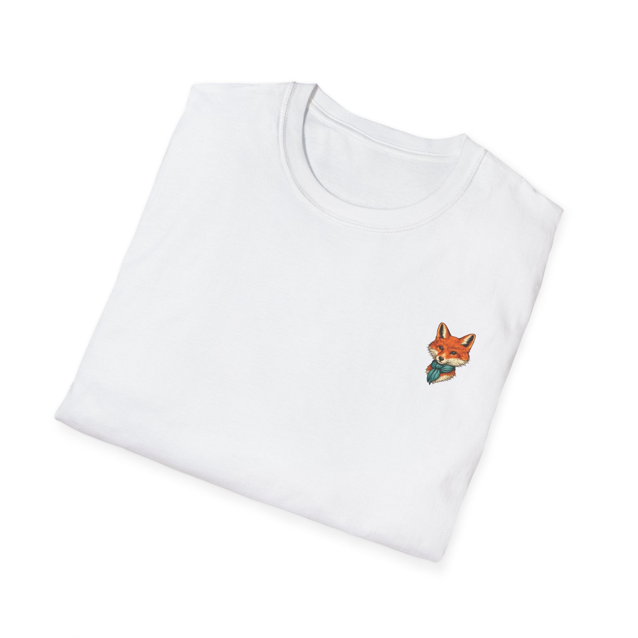 Fox Crest T-Shirt — Vintage Gentleman Fox Back Print