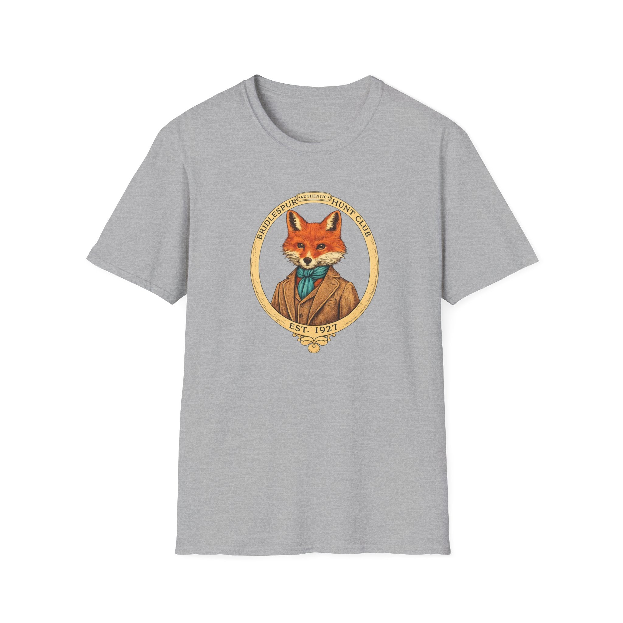 T‑Shirt — Vintage Dressed Fox Illustration (Est. 1921)